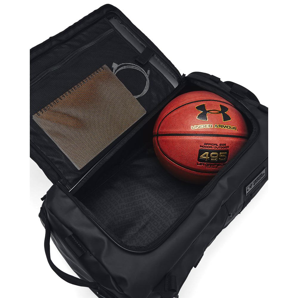 Under Armour Triumph Backpack Duffle - Water-Resistant Gym Bag for Men & Women, Large Sports Duffel with Shoe Compartment - Perfect for Workout, Travel, and Sports Gear Storage