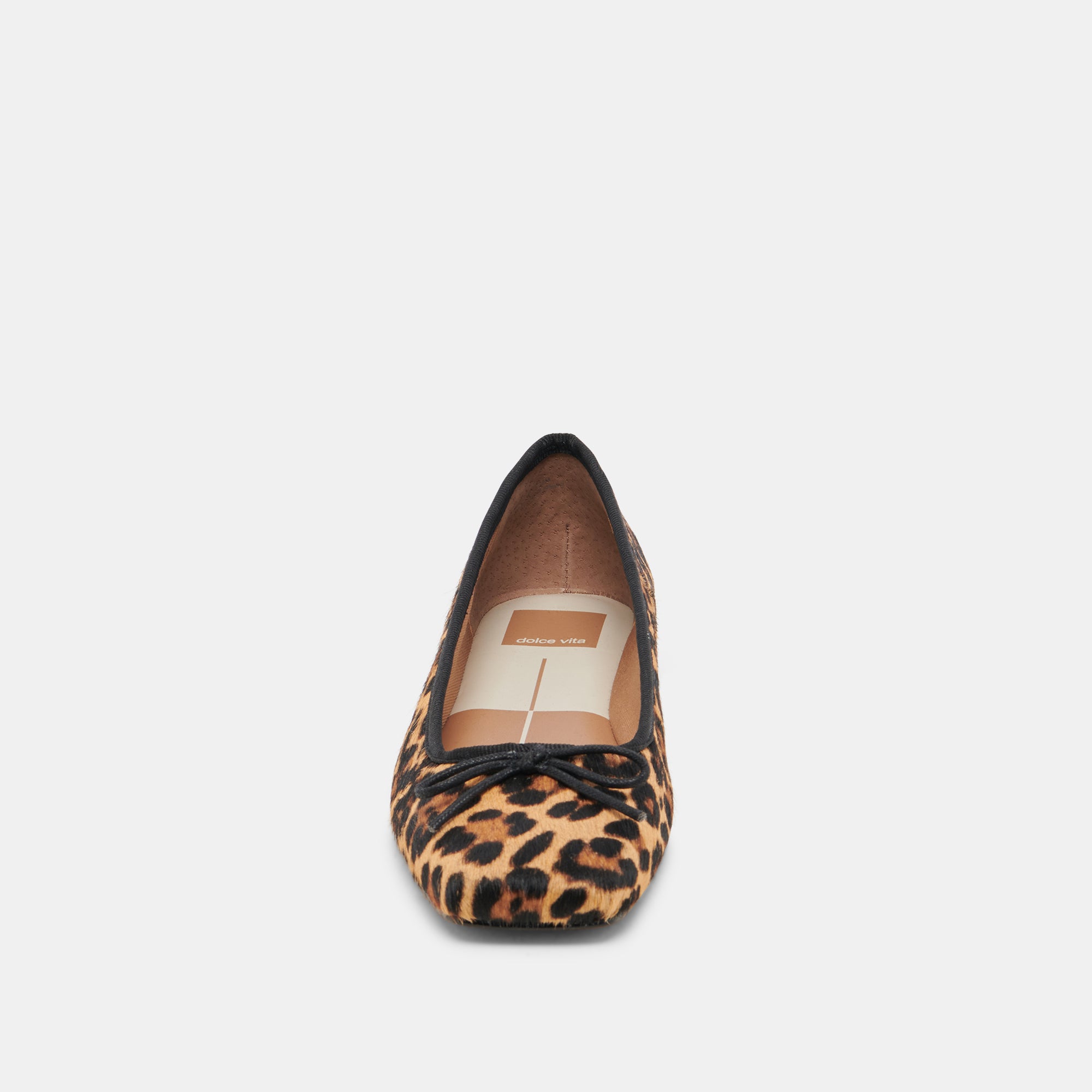 ANISA Ballet Flats - Women's Leopard Calf Hair Loafers | Comfortable Slip-On Shoes for Work, Casual & Office Wear