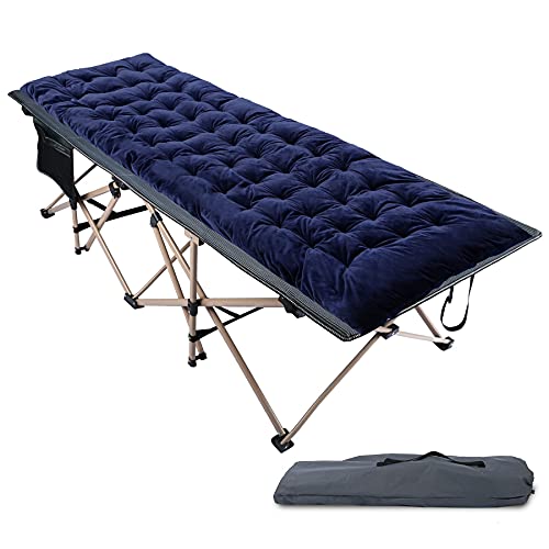 Grey Oversized Cot+blue Pad (Thicker)