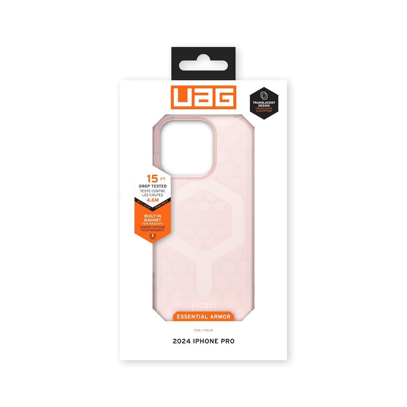 UAG Essential Armor Case for iPhone 16 Pro - Rugged Protective Cover with Military-Grade Drop Protection | Perfect for Outdoor Adventures & Daily Use