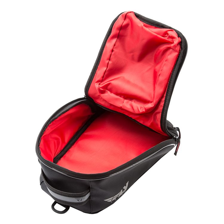 Fly Racing Small Motorcycle Tank Bag - Compact & Durable for Adventure Riding, Commuting & Travel - Waterproof Storage for Essentials