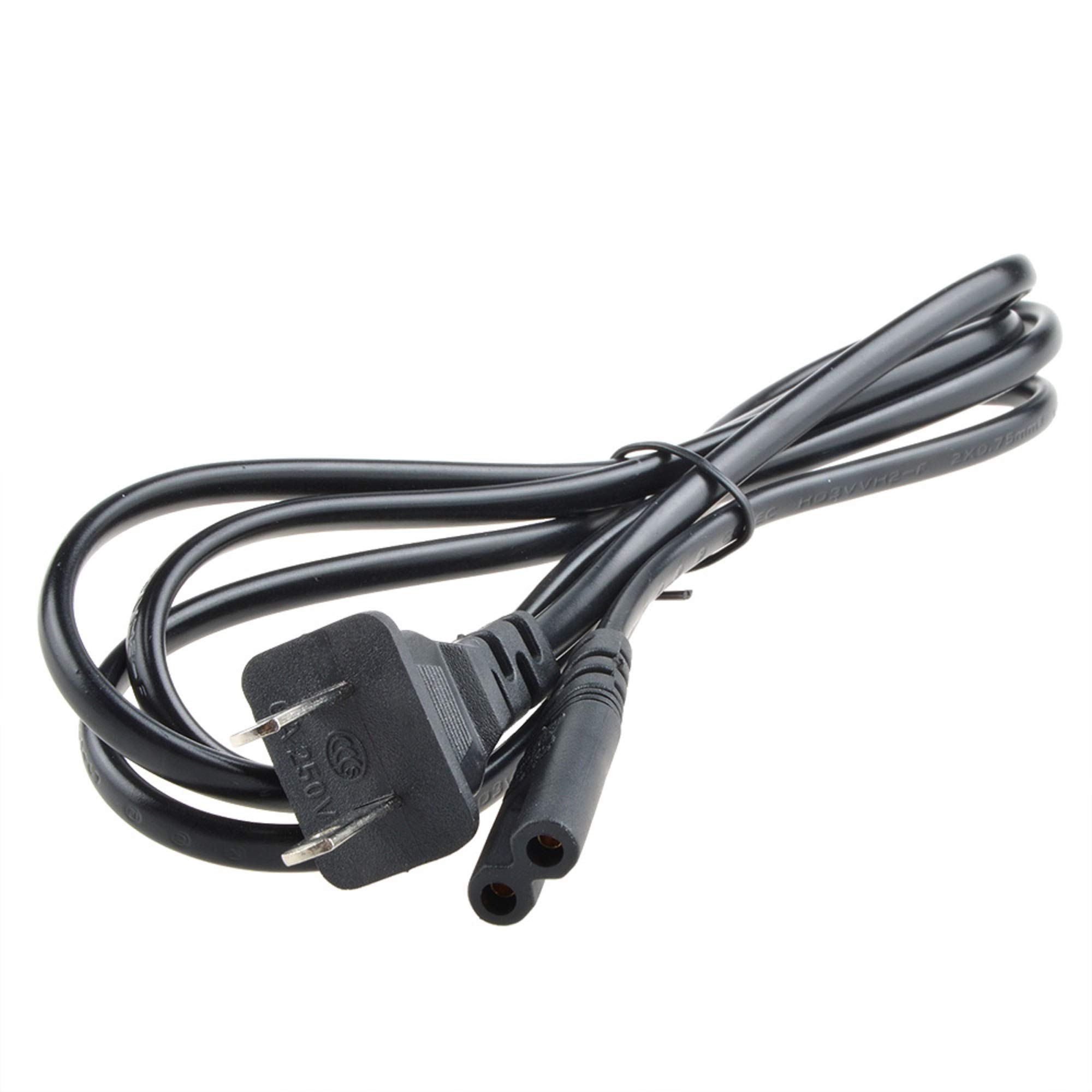 5ft AC Power Cord Replacement for DUKANE 220C Document Camera - NEMA 5-15P to IEC C7 Cable - Perfect for Classroom, Office & Conference Room Visual Presenters