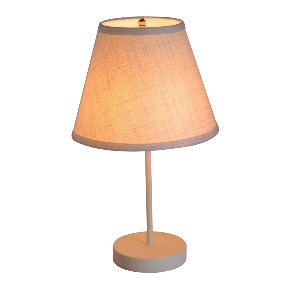 Tootoo Star Barrel White Small Lamp Shade - 6x10x7.5 Inch Fabric Replacement Shade for Table & Floor Lamps - Spider Fitler Model - Perfect for Bedroom, Living Room & Office Lighting Decor