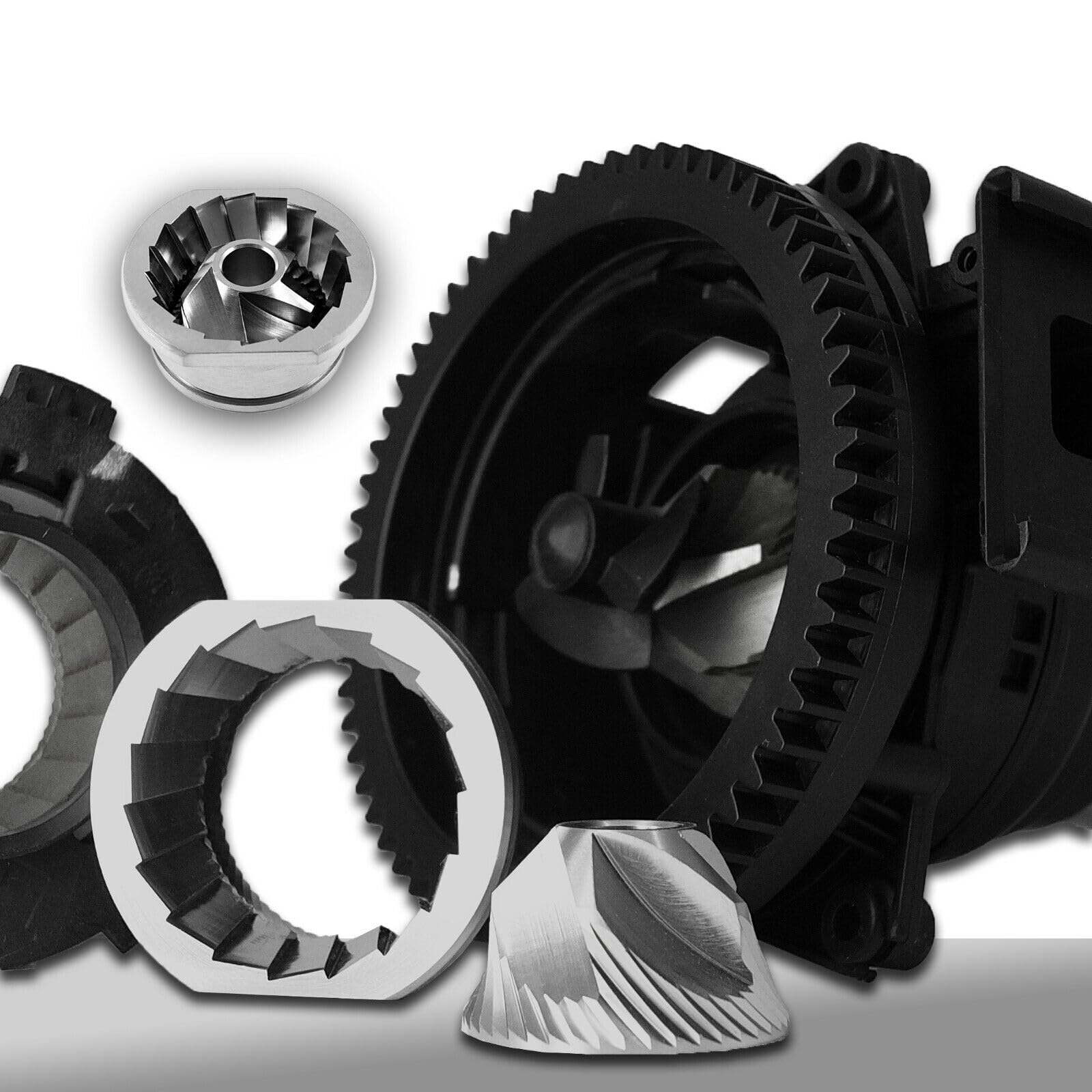Premium Conical Burr Grinder Set Replacement for Jura Aroma G2 G3 HS-Plus Coffee Machines - Compatible with ME-043 ME-044 ME-068 Models - Perfect for Home Baristas & Coffee Enthusiasts to Enjoy Freshly Ground Coffee Every Morning