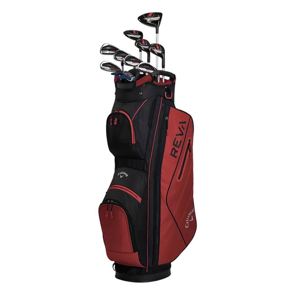 Callaway Reva Graphite 11-Piece Women's Right-Hand Complete Golf Set | Premium Ladies Golf Clubs for Beginners & Intermediate Players | Perfect for Course Play & Driving Range Practice