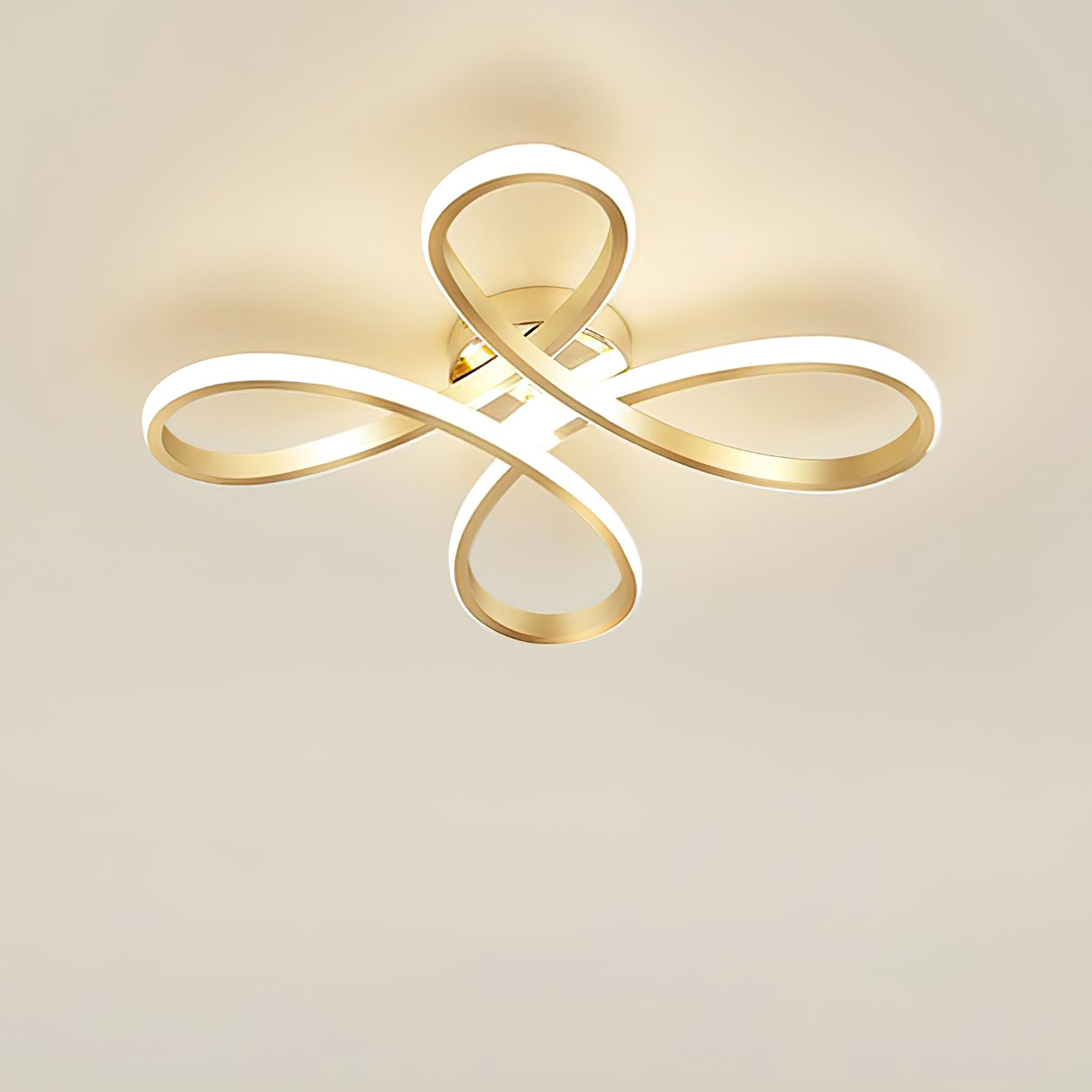 Lucky Four Leaf Clover Silicone Ceiling Light - Energy Efficient LED Night Light for Bedroom, Nursery, Living Room Decor - Creates Soothing Ambiance for Relaxation & Sleep