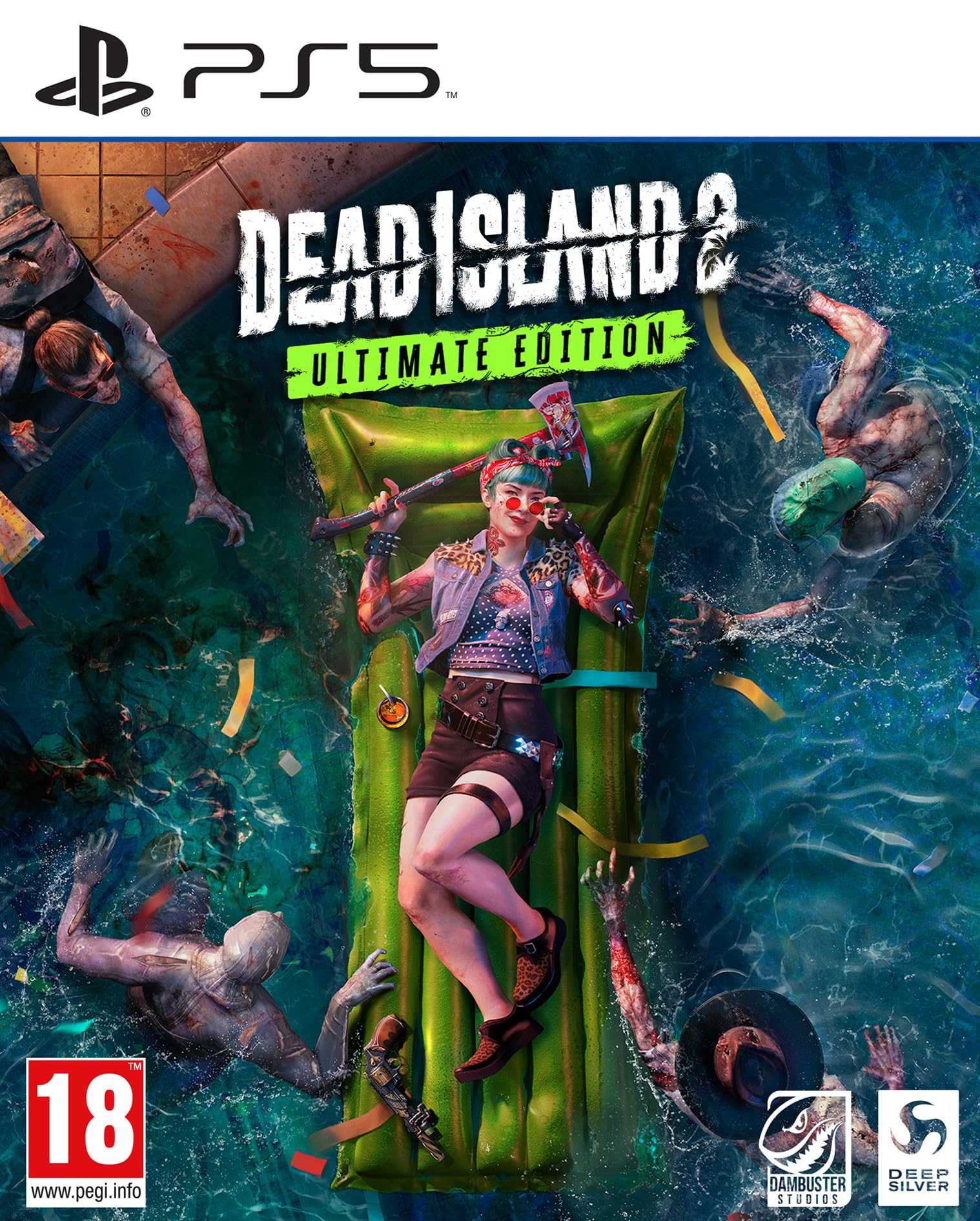 Dead Island 2 Ultimate Edition for PlayStation 5 - Zombie Survival Game with Bonus Content | Perfect for Horror Fans & Action RPG Lovers | Play at Home or Game Nights with Friends