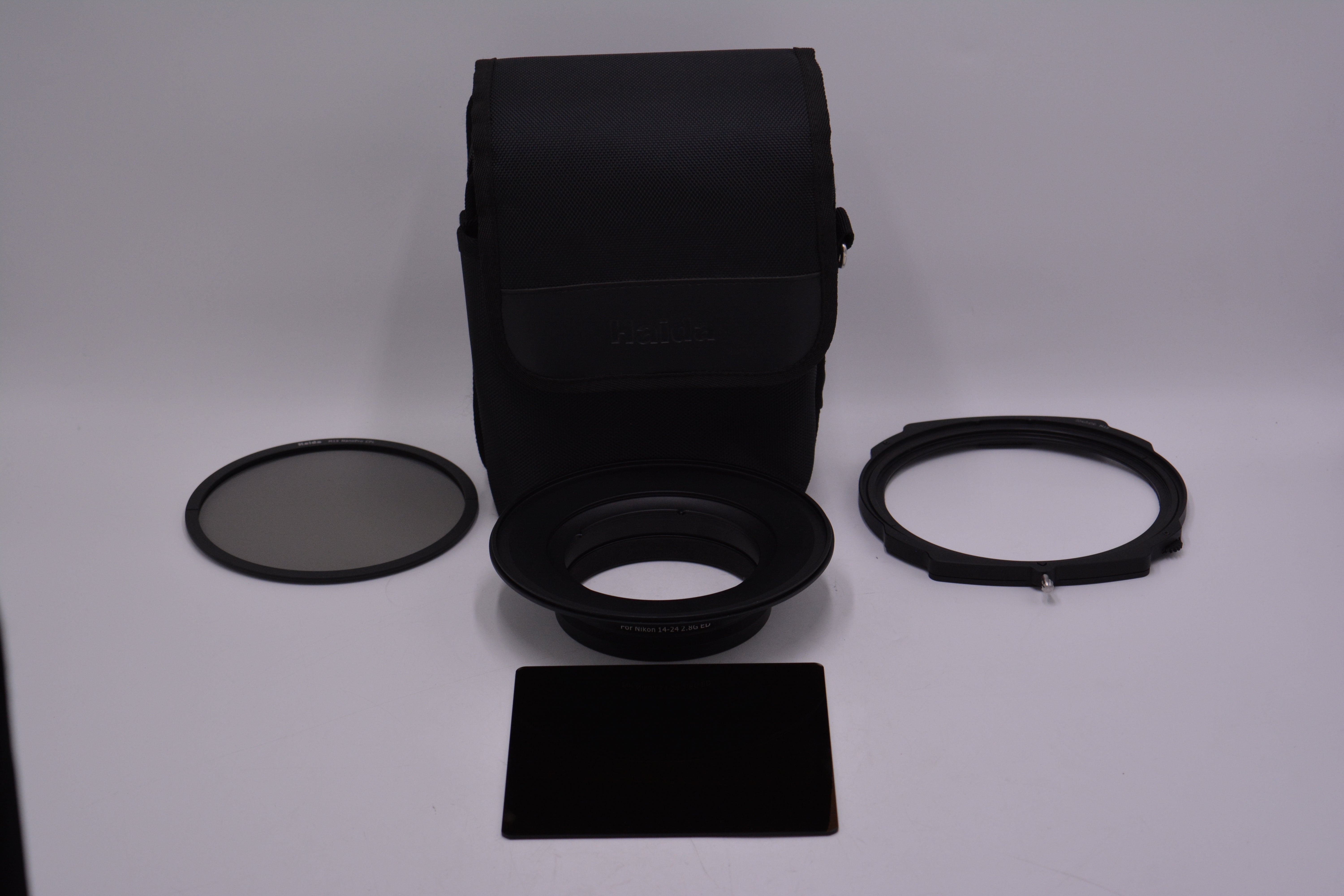 Haida M15 Filter Kit for Nikon 14-24mm f/2.8G ED Lens - Includes NanoPro CPL & Red Diamond ND Filters (Used) - Perfect for Landscape, Architecture, and Travel Photography