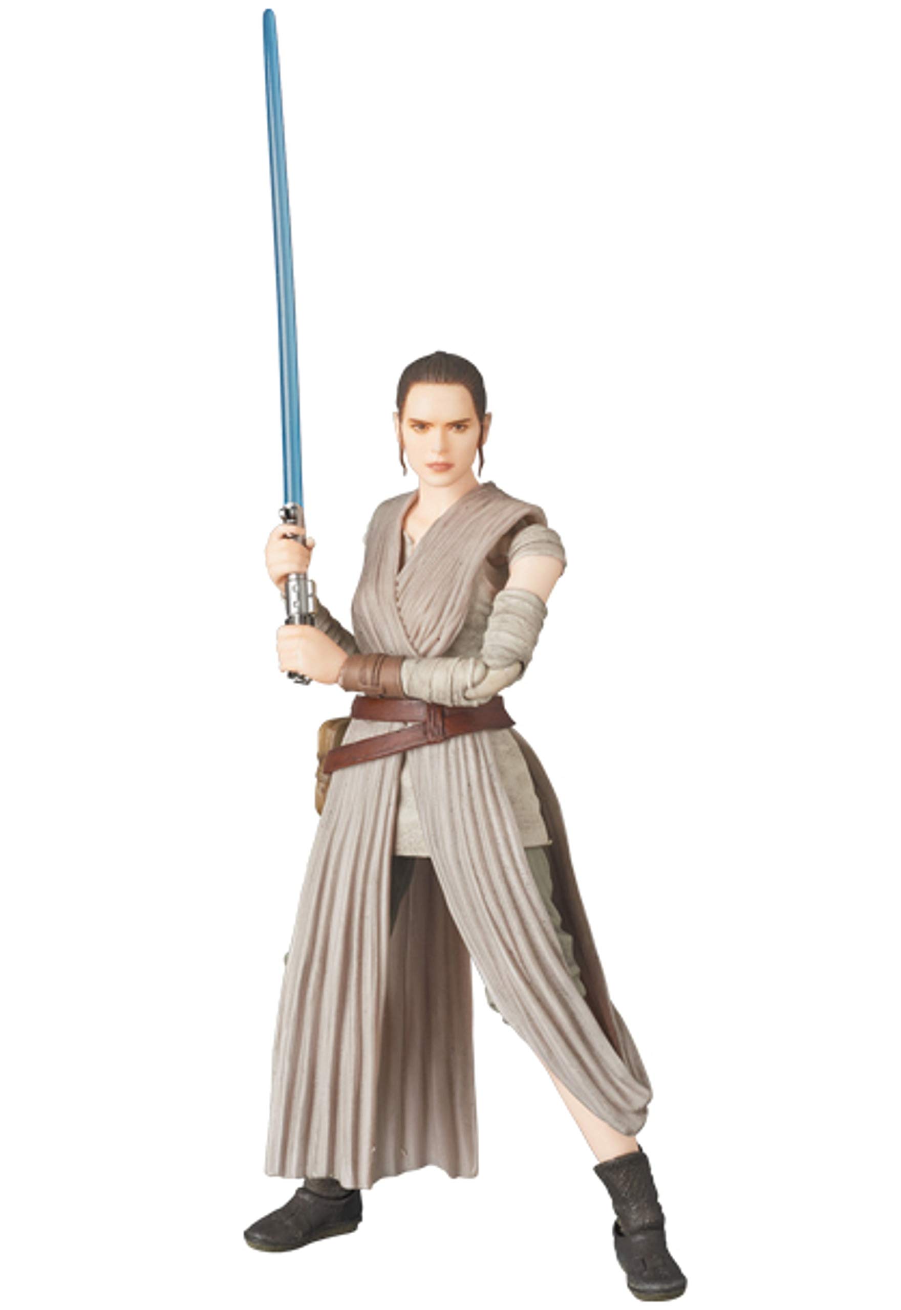 Medicom Toy MAFEX Rey Star Wars The Force Awakens 6-Inch Collectible Action Figure - Highly Articulated with Accessories - Perfect for Display, Photography & Star Wars Fans Collection