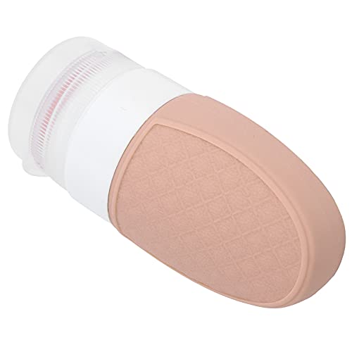 Refillable Travel Bottle Set for Cosmetics - Leak-Proof Empty Containers for Lotion, Shampoo, Conditioner (Cream Color) | Perfect for Air Travel, Gym & Vacation Essentials