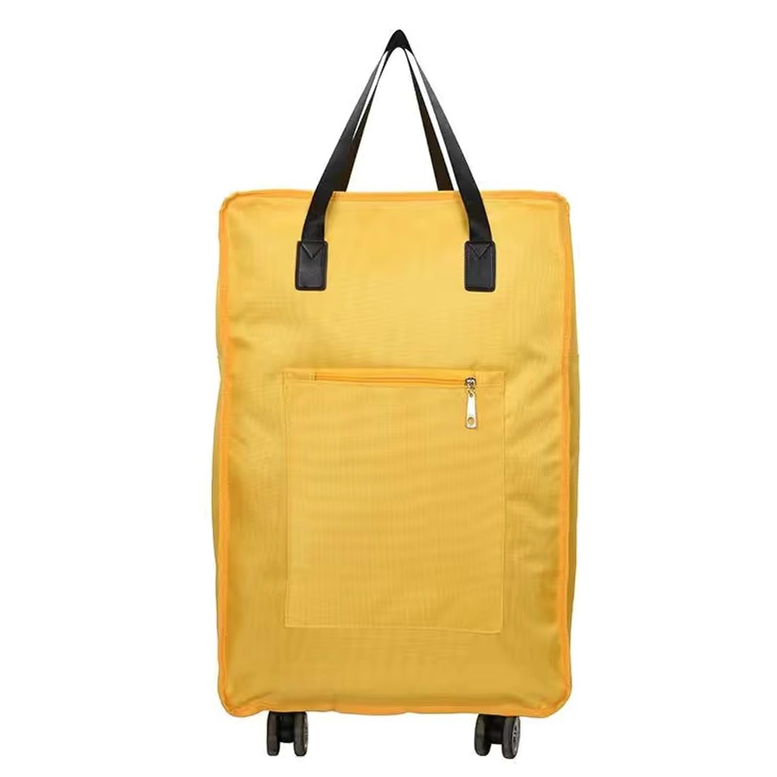 Foldable Wheeled Duffel Bag - Lightweight Carry-On Luggage for Travel & Gym