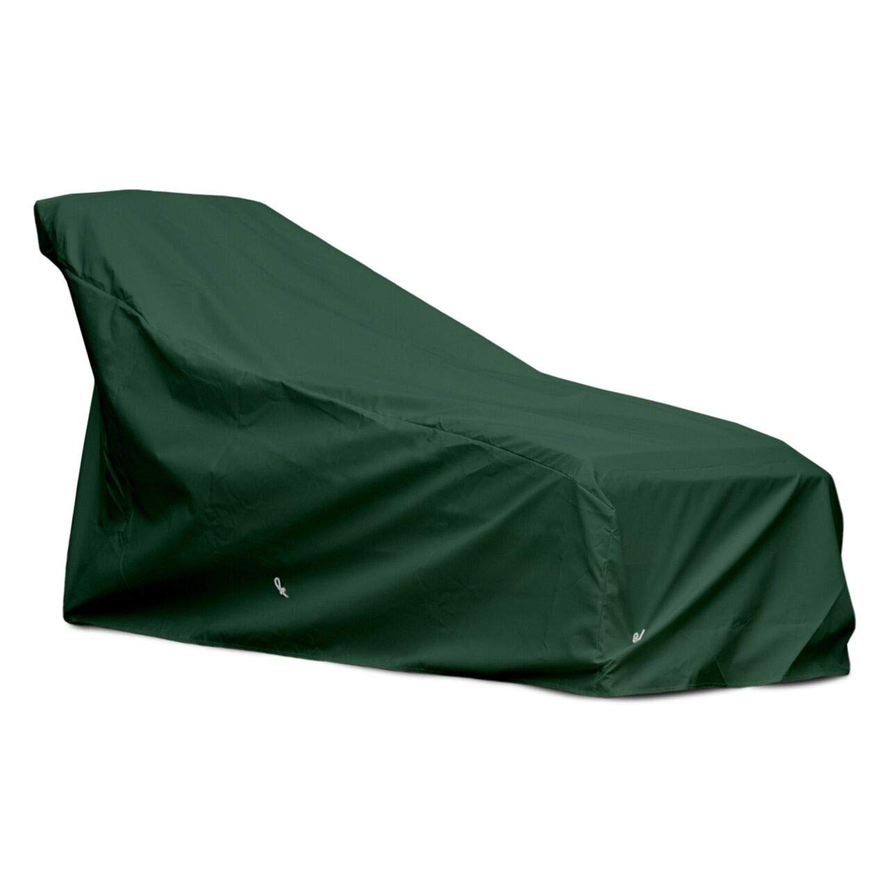 KOVERROOS 30x82x32 Inch Outdoor Chaise Lounge Cover - Heavy Duty Weathermax Fabric, UV & Water Resistant Patio Furniture Cover for Poolside, Deck, Garden (Green)