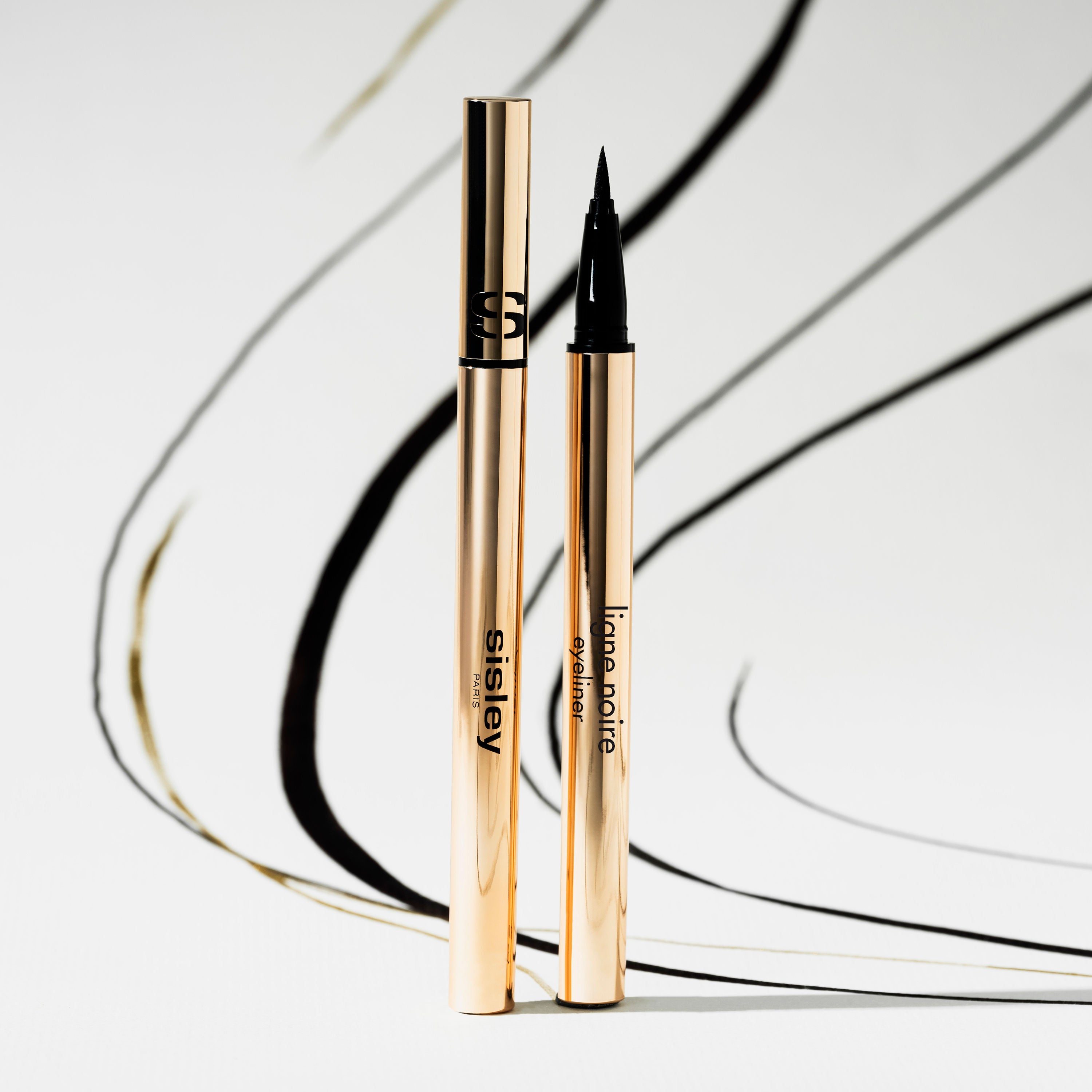 Ligne Noire Eyeliner - Waterproof Liquid Eyeliner Pen for Precise Winged Liner & Cat Eye Makeup - Long Lasting Smudge Proof Eyeliner for Daily Use & Special Occasions