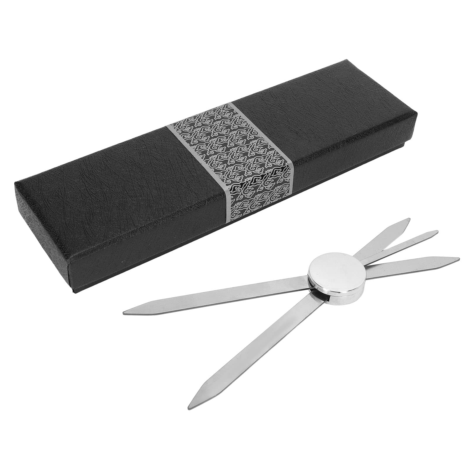 Adjustable Stainless Steel Eyebrow Ruler - Precise Eyebrow Positioning & Measuring Tool for Perfect Symmetrical Brows - Professional Makeup Artist Essential (Silver) | Ideal for Eyebrow Shaping, Microblading & Beauty Salon Use