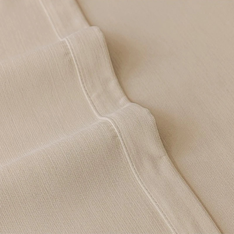 Monica Plush Chenille Double-Sided Blackout Curtains for Bedroom & Living Room - Noise Reducing & Thermal Insulated Window Drapes