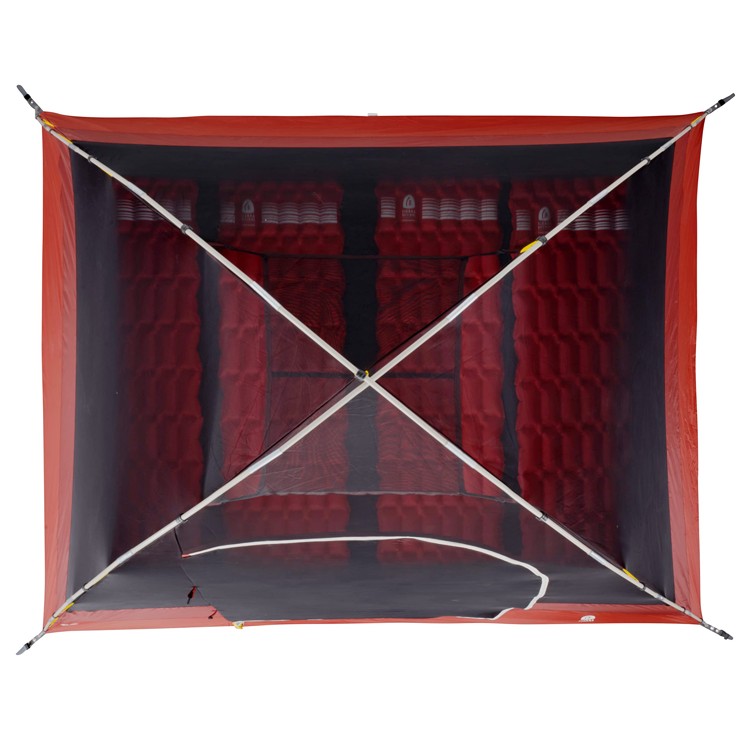 **Sierra Designs Alpenglow Tent - 4-Person Camping Tent with Twilight Tech Blocks 98% of Sunlight - Easy Setup & Spacious Interior - Perfect for Family Camping, Hiking, and Outdoor Adventures**