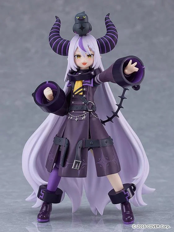 Figma #619 La+ Darknesss Hololive Production Action Figure - Anime Collectible for Fans, Display & Cosplay Scenes