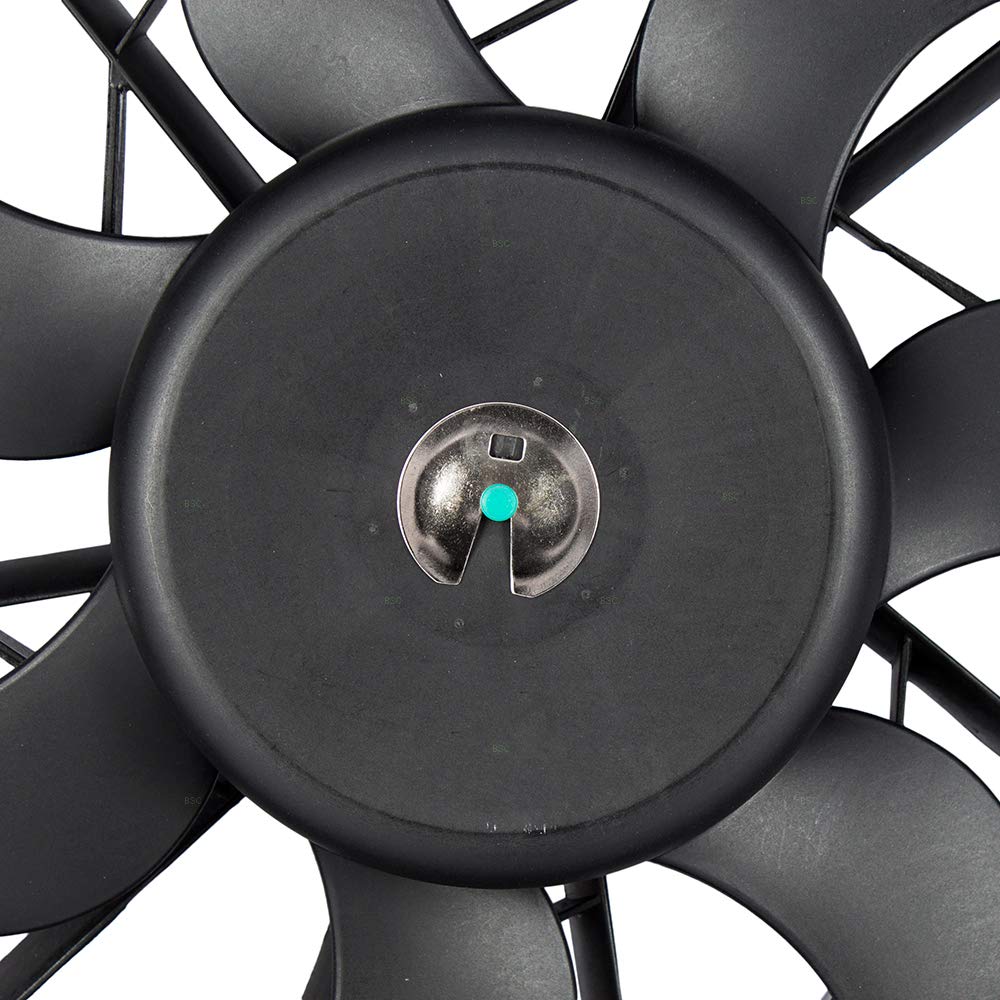Brock Replacement Radiator Cooling Fan Assembly for 2001-2005 Chrysler PT Cruiser - OEM 5017407AB - Perfect for Engine Overheating Prevention & Summer Driving