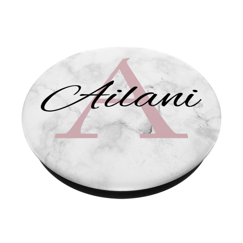Ailani Rose Pink Monogram Letter A Girls Personalized Necklace - Elegant Initial Jewelry Gift for Women & Teens - Perfect for Birthdays, Anniversaries & Special Occasions