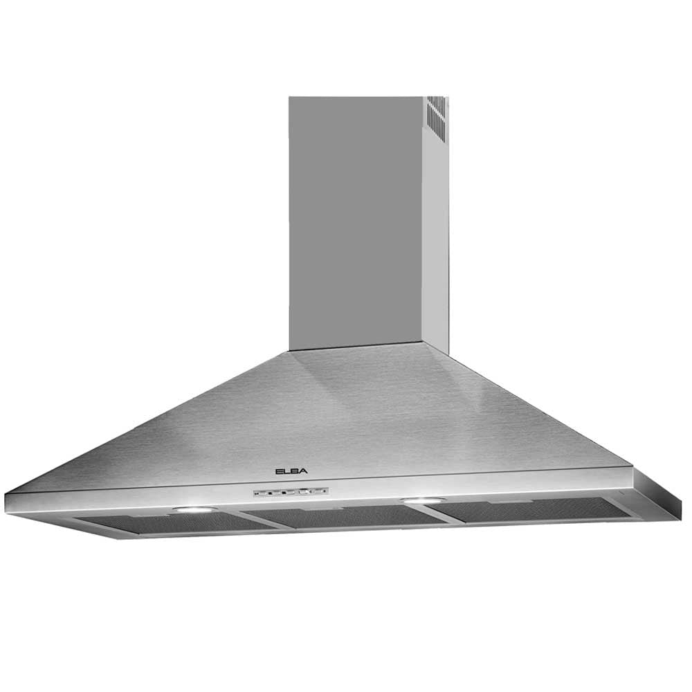 F0S490 90CM Stainless Steel Chimney Range Hood - Powerful Kitchen Exhaust Fan for Smoke & Odor Removal | Perfect for Modern Home Cooking & Grilling