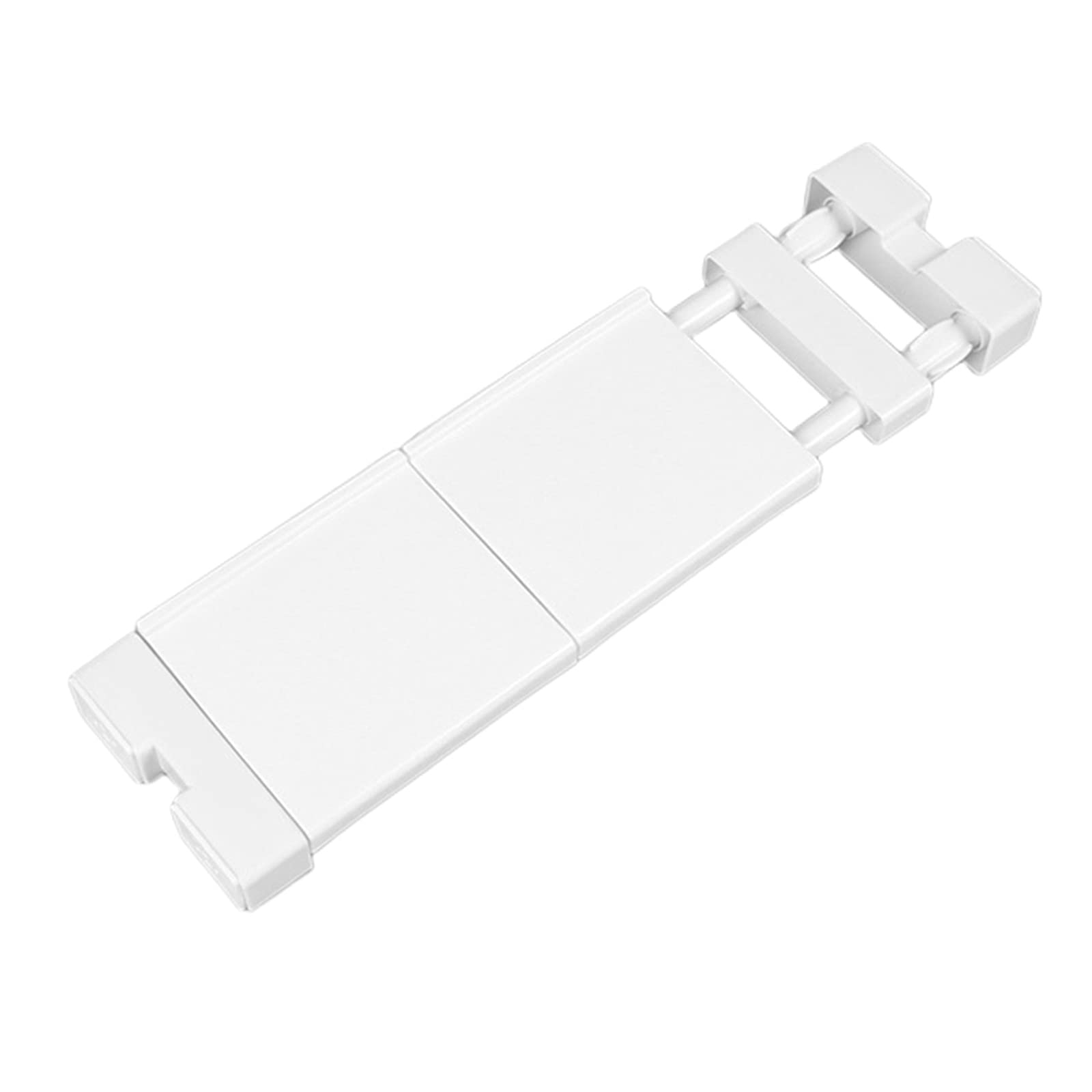 FAKEME Adjustable Telescopic Clothes & Kitchen Storage Rack - Plastic Sink Organizer for Sponge, Towel & Soap (14.96-21.65 inches) - Perfect for Bathroom, Laundry Room & Small Space Organization