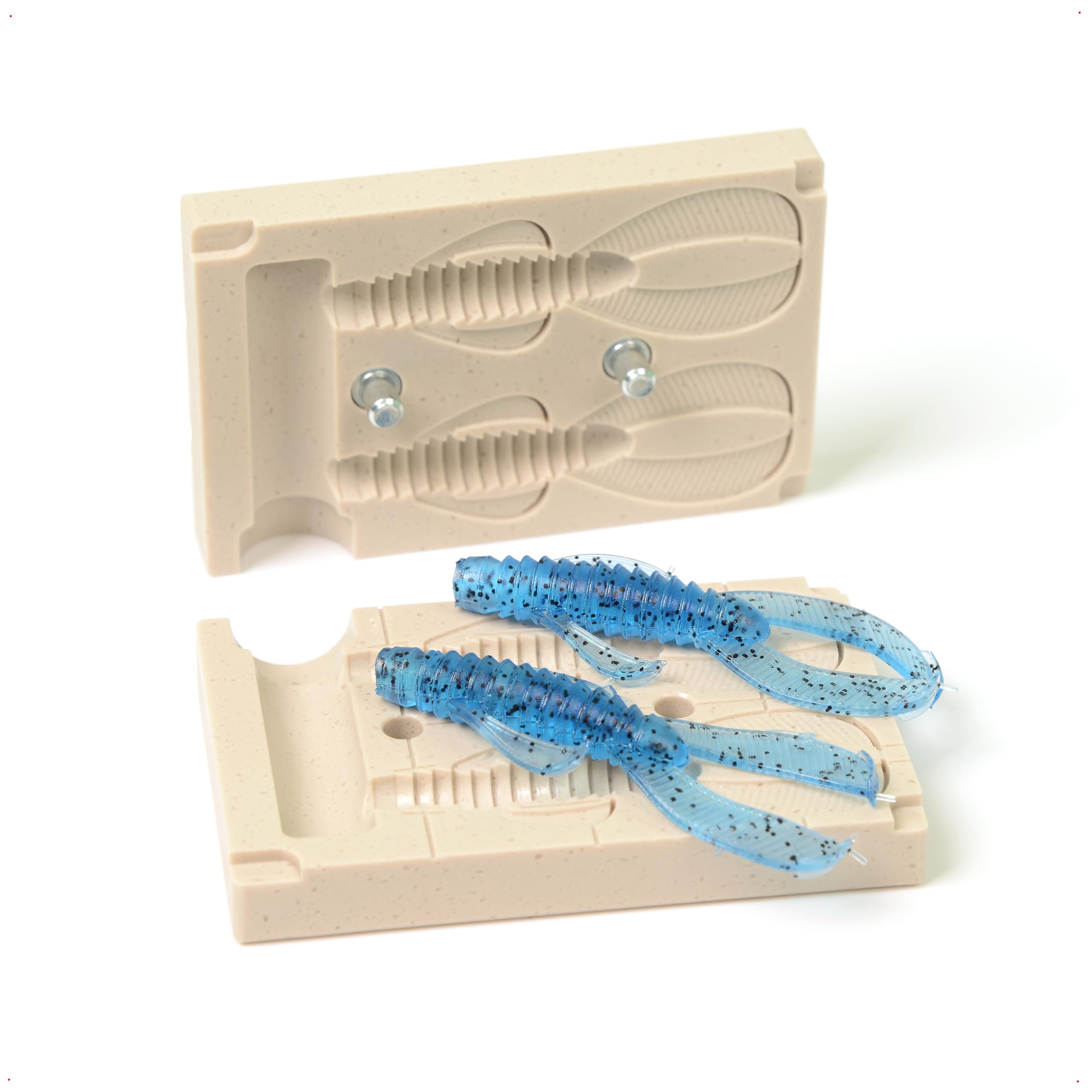 Premium Soft Plastic Molds for Fishing Lures - 2.5