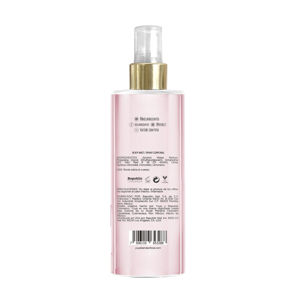Amor Mucho Amor Body Mist for Women - Long Lasting Fragrance Spray for Daily Use, Work, Date Night & Special Occasions
