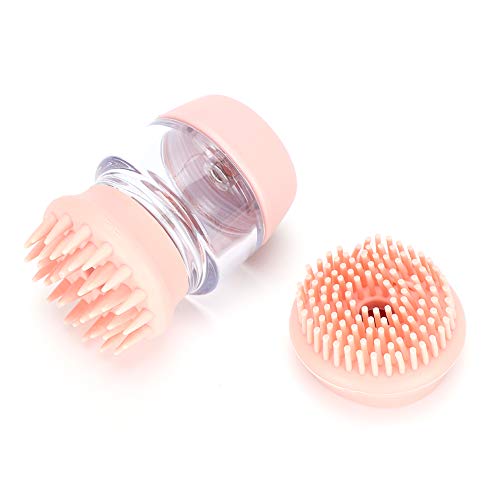 NCONCO Pet Grooming Brush - Silicone Massage Bath Brush for Dogs & Cats, Gentle Cleaning & Washing Tool with Comfortable Head Massager - Perfect for Bath Time, Shedding Control & Relaxing Pet Spa Days