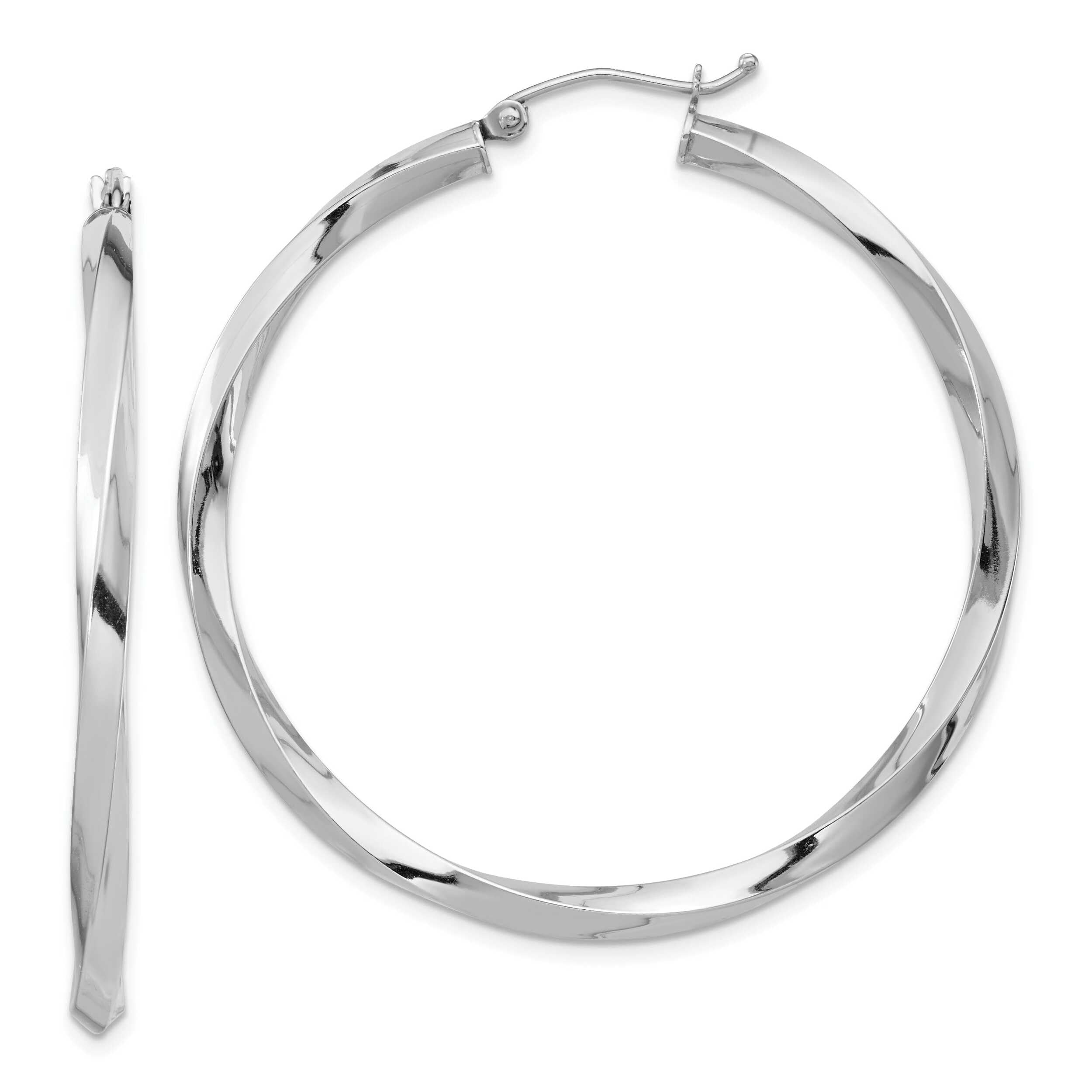 Sterling Silver 3MM Twisted Hoop Earrings for Women - Dainty & Elegant Jewelry Gift for Everyday Wear, Date Night & Special Occasions