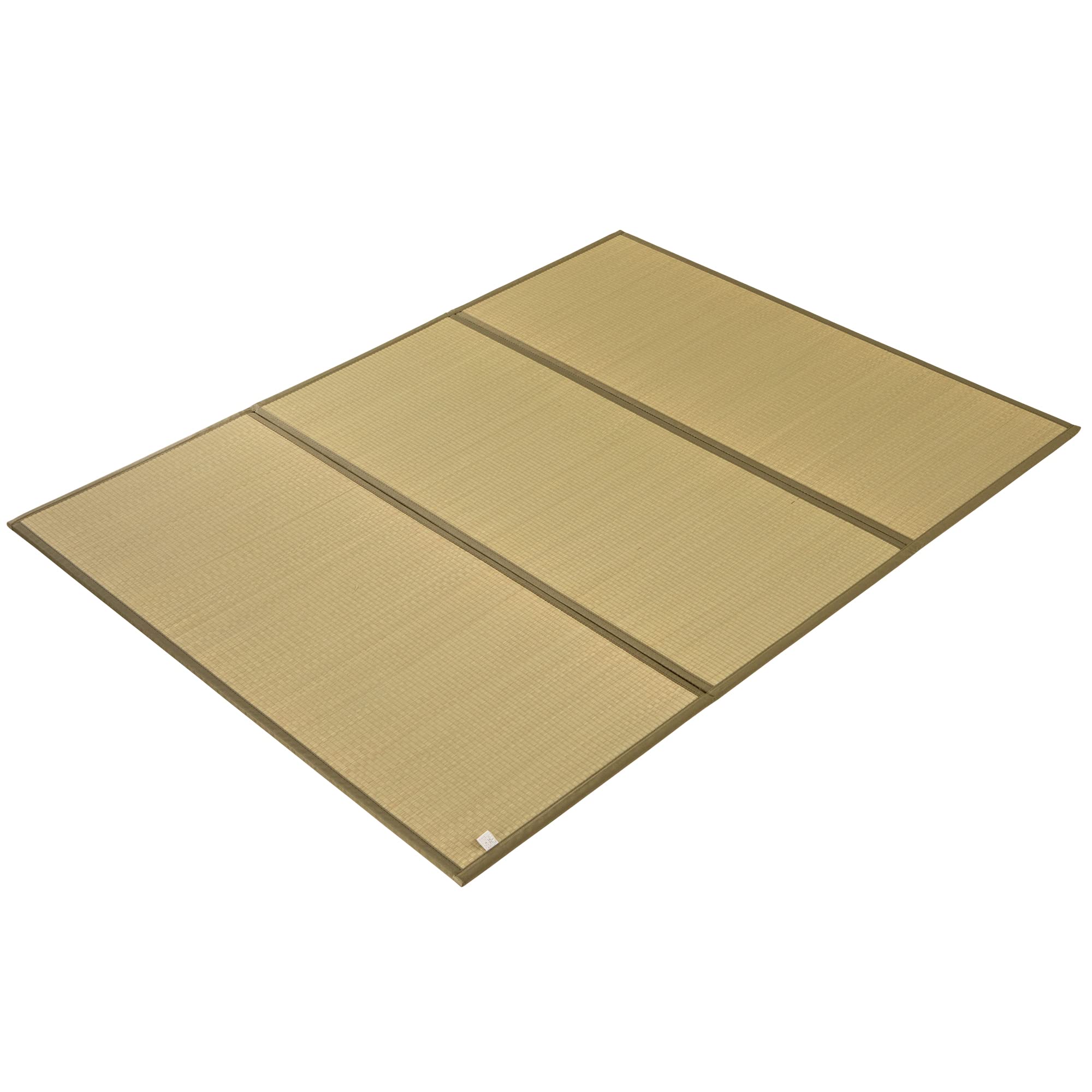 MustMat Japanese Traditional Tatami Mat - Foldable Rush Grass Tatami Mattress (Queen XL 61