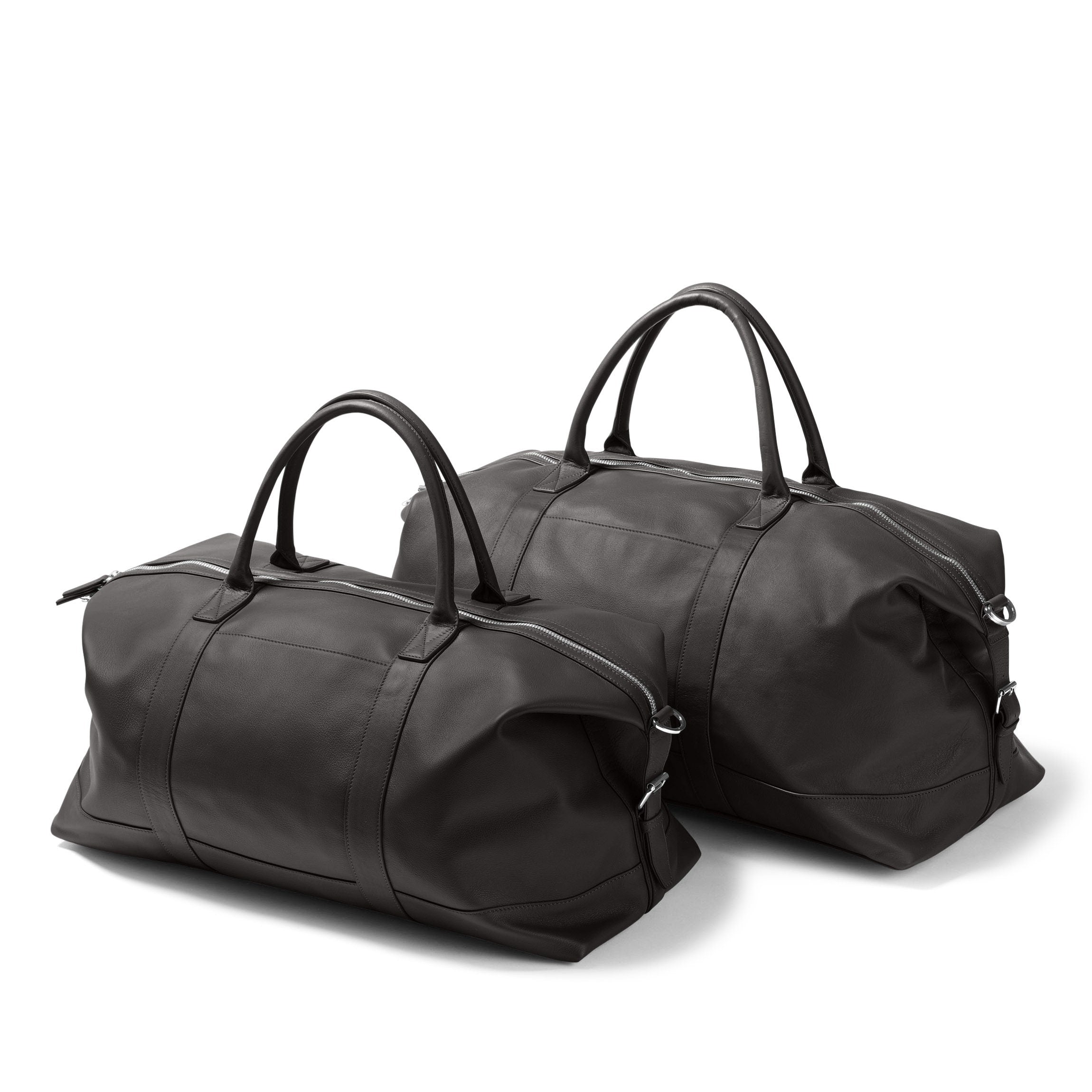 His & Hers Kessler Duffle Set - Black Onyx Water-Resistant Travel Duffel Bags for Gym, Workout, Weekend Getaways & Business Trips
