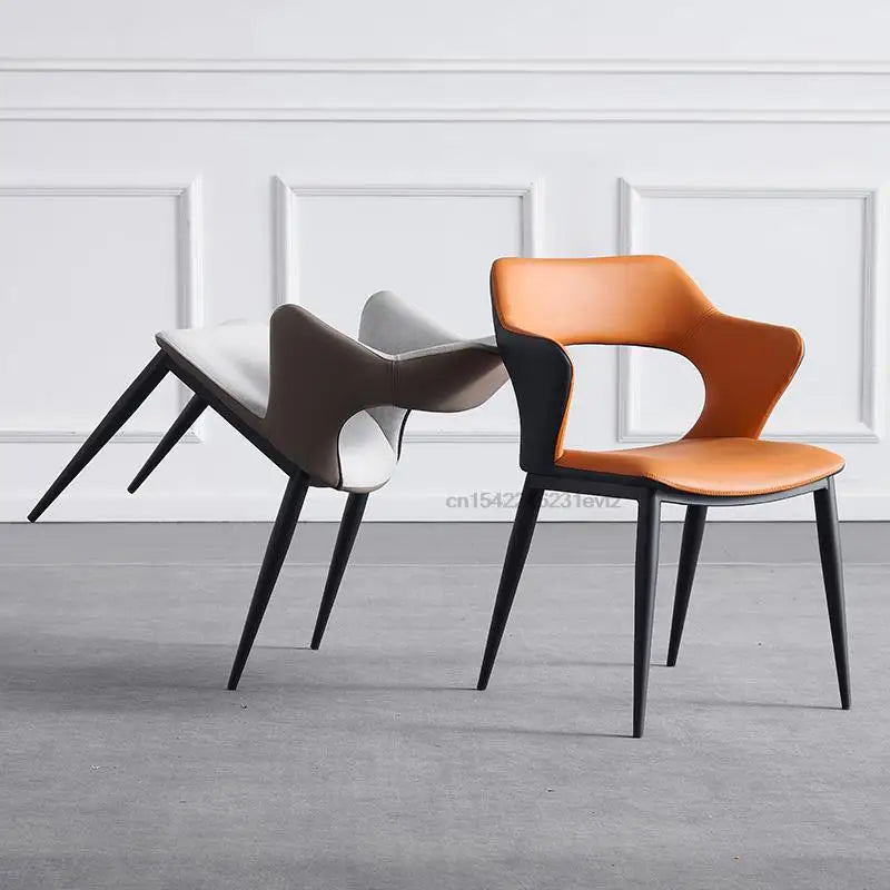 Comfortable Leisure Dining Chairs for Home, Restaurant & Outdoor - Ergonomic Design for Relaxing Meals & Gatherings