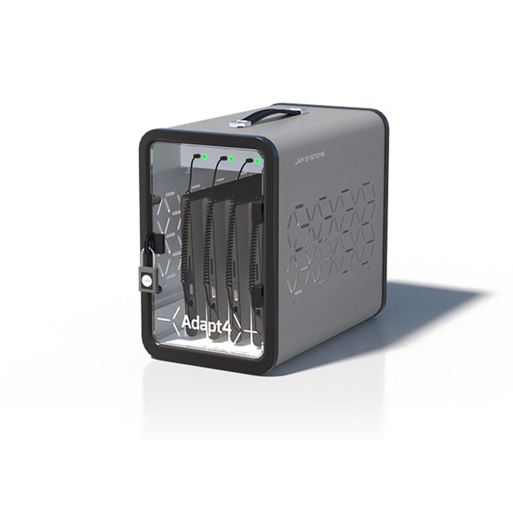 JAR Systems Adapt4 USB C Charging Station - 6-Port Fast Charger for Multiple Devices | Perfect for Home, Office & Travel | Charge Smartphones, Tablets & Laptops Simultaneously