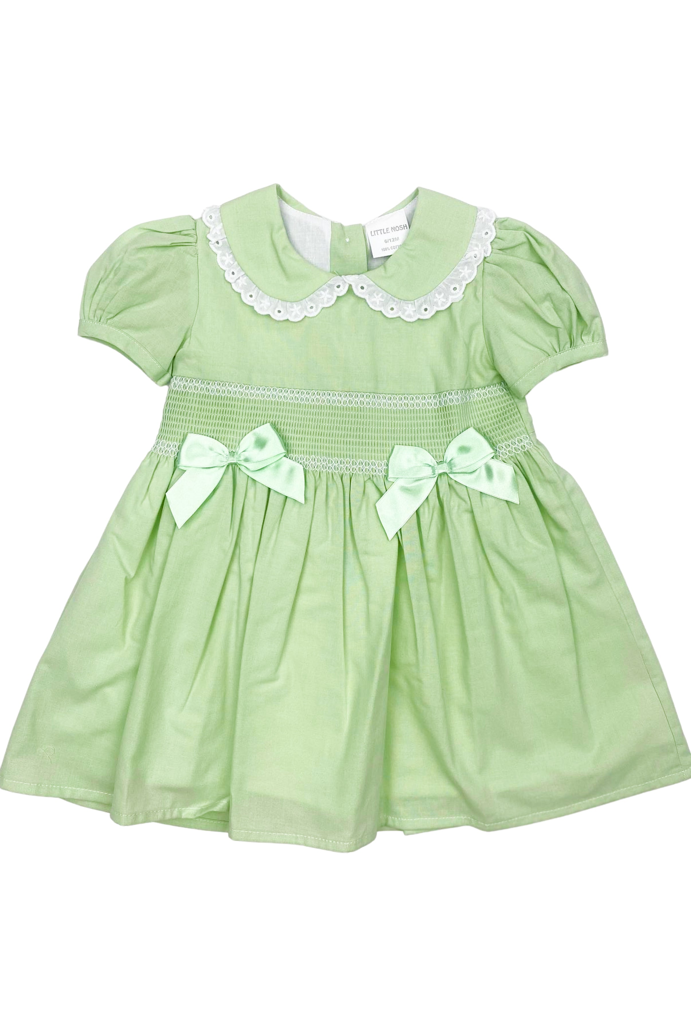 Naomi Lime Green Smocked Dress - Women's Flowy Summer Dress for Beach, Vacation & Casual Outings | Perfect for Brunch, Weddings & Outdoor Events