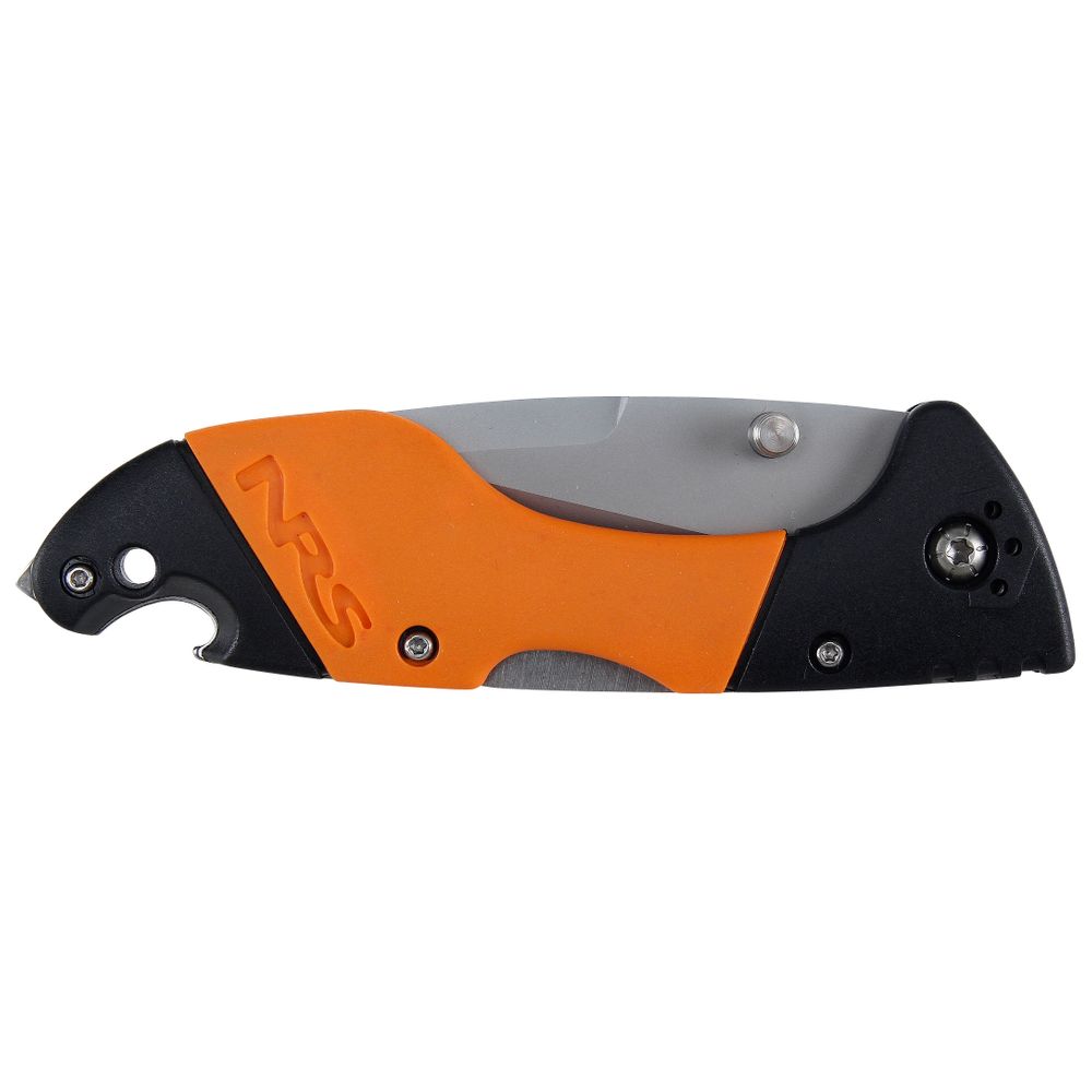 Captain Rescue Knife - Tactical Survival Knife with Glass Breaker & Seatbelt Cutter - Emergency Tool for Outdoor, Camping, Hiking & Car Safety (Black)