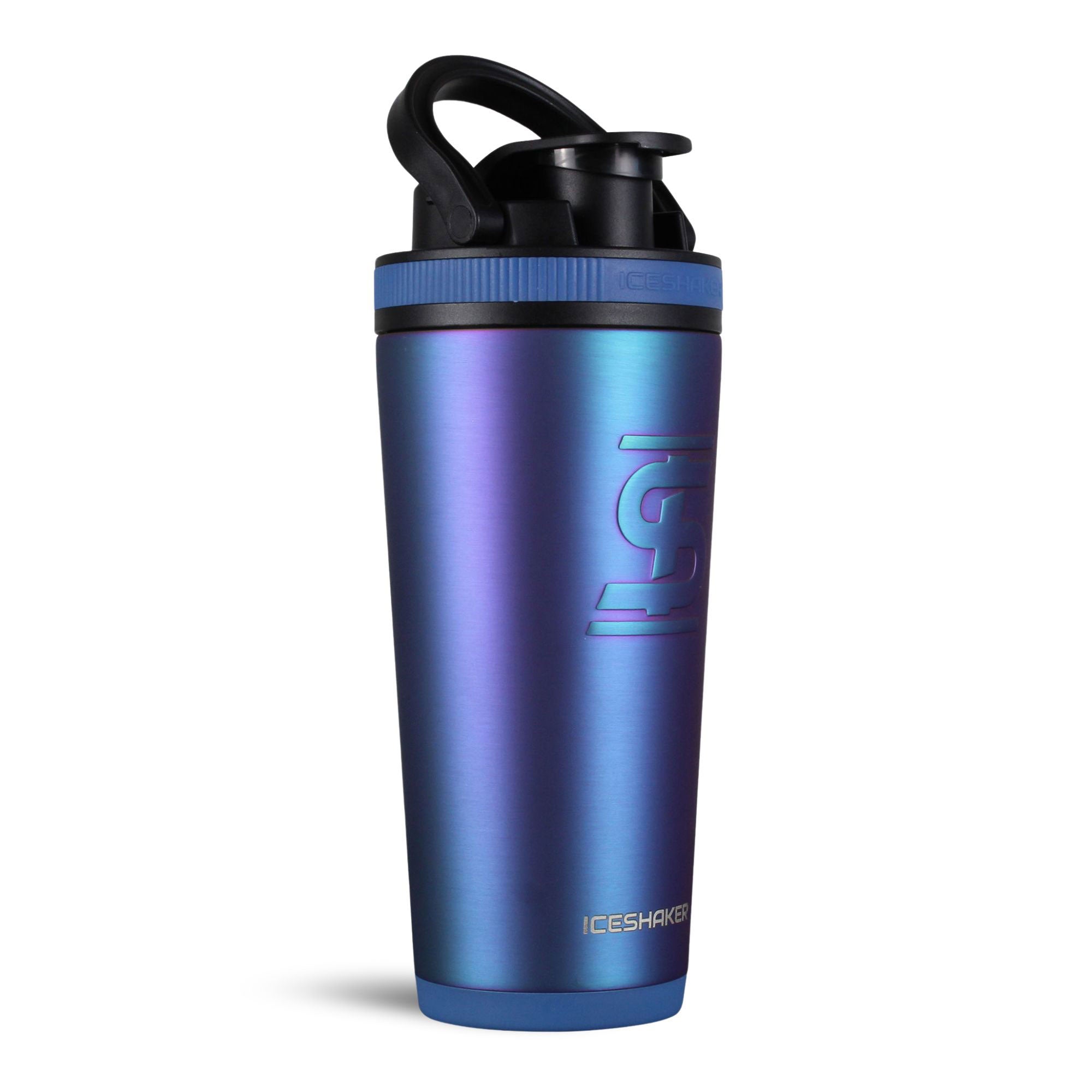 26oz Insulated Stainless Steel Ice Shaker Bottle - Wisteria Purple for Gym, Workout & Protein Drinks | Leakproof & Sweatproof Design for Sports & Outdoor Activities