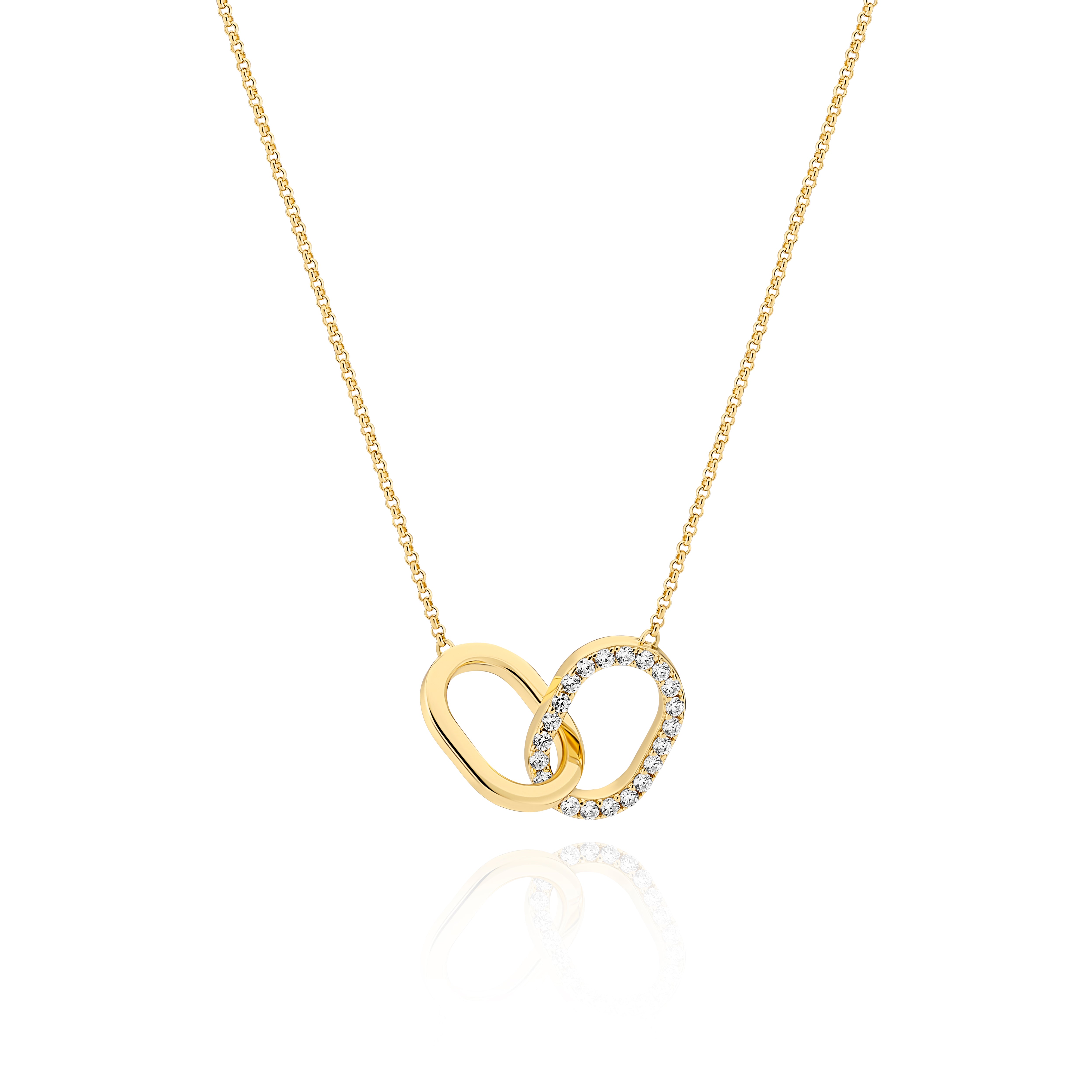 CAPIZZI DUE PICCOLO NECKLACE - Elegant Italian Gold-Plated Chain Necklace for Women | Perfect for Everyday Wear, Date Nights & Special Occasions