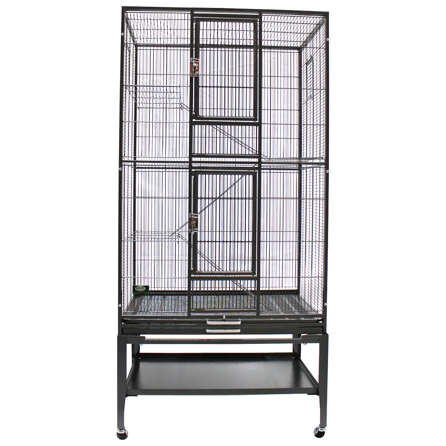 Premium Congo Cage & Starter Kit for Sugar Gliders - Complete Habitat Set with Accessories for Small Exotic Pets - Perfect for Home, Breeding & Play Areas
