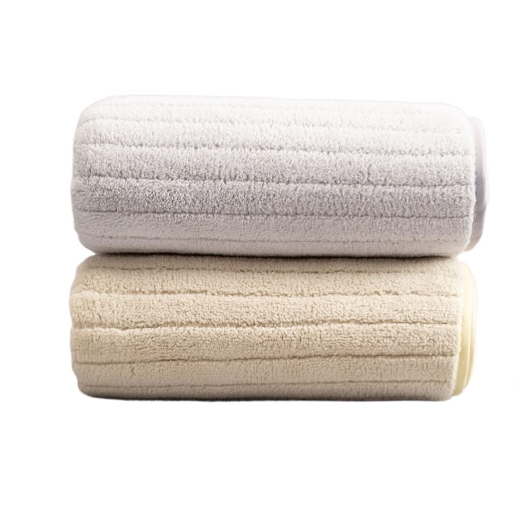 FMURY Super Soft & Absorbent Microfiber Towel - Quick Dry Hair Towel, Gentle Face Towel & Hand Towel for Gym, Travel & Home Use