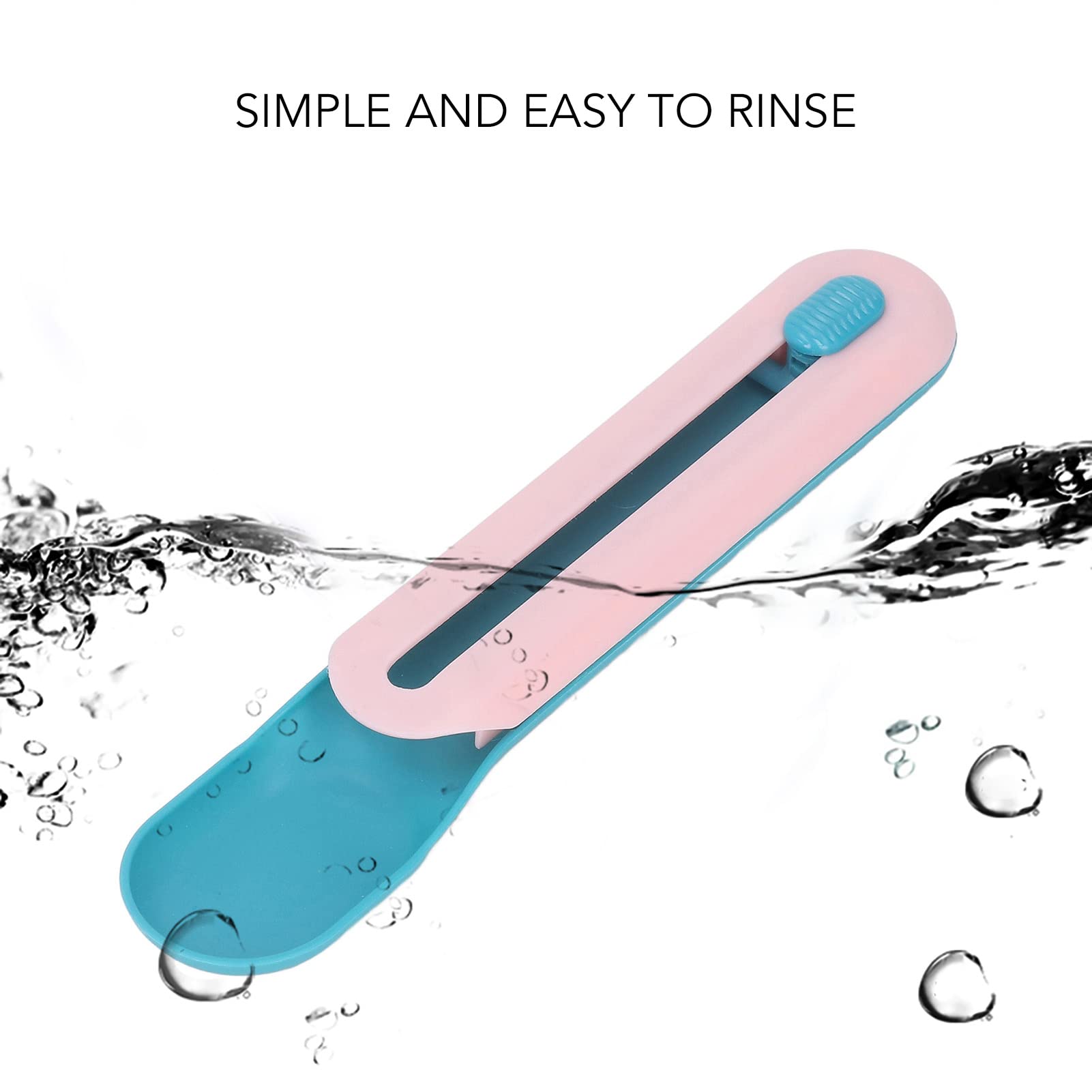 Premium Cat Food Spoon for Wet Treats & Liquid Snacks - Lickable Pet Feeding Spoon for Cats - Perfect for Easy Mealtime, Travel & Mess-Free Feeding