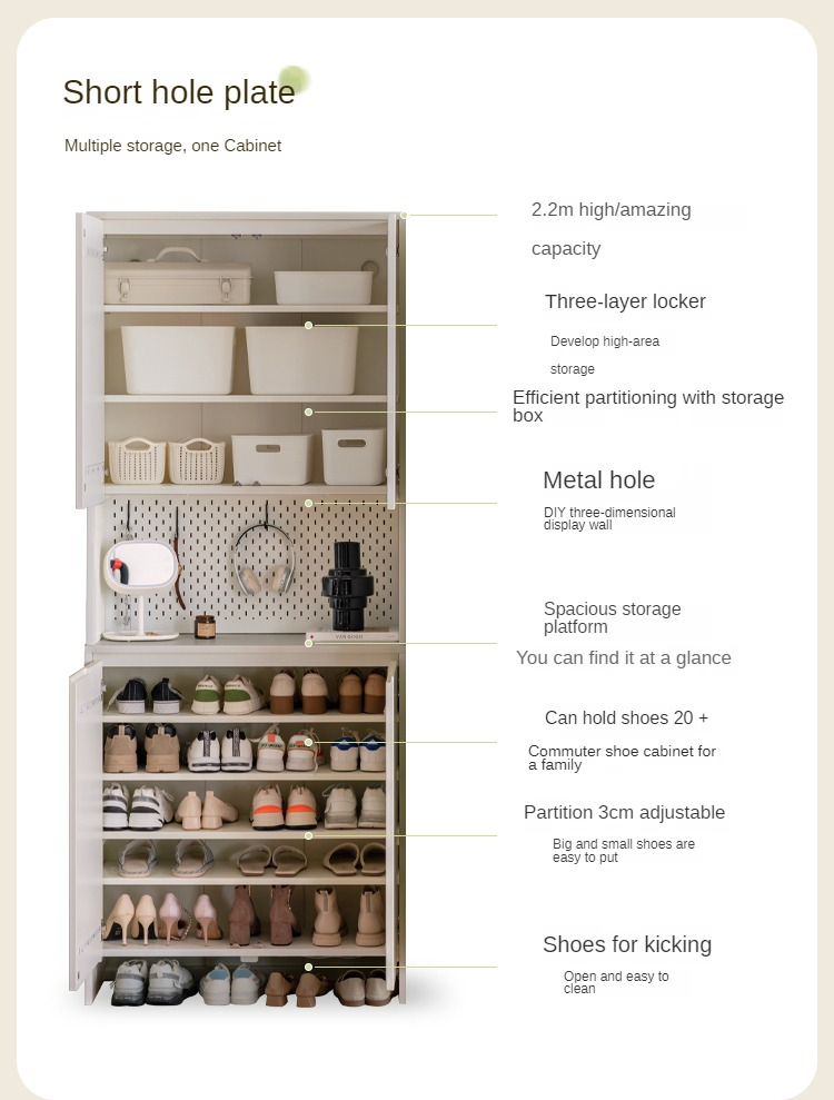 Premium New Zealand Pine Solid Wood Entryway Shoe Cabinet - Stylish Storage for Shoes, Hats & Accessories - Perfect for Hallway, Foyer & Mudroom Organization