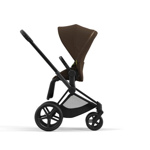 Cybex Priam 4 Complete Stroller - Matte Black/Black | Premium Baby Stroller with All-Wheel Suspension | Perfect for City Walks & Outdoor Adventures