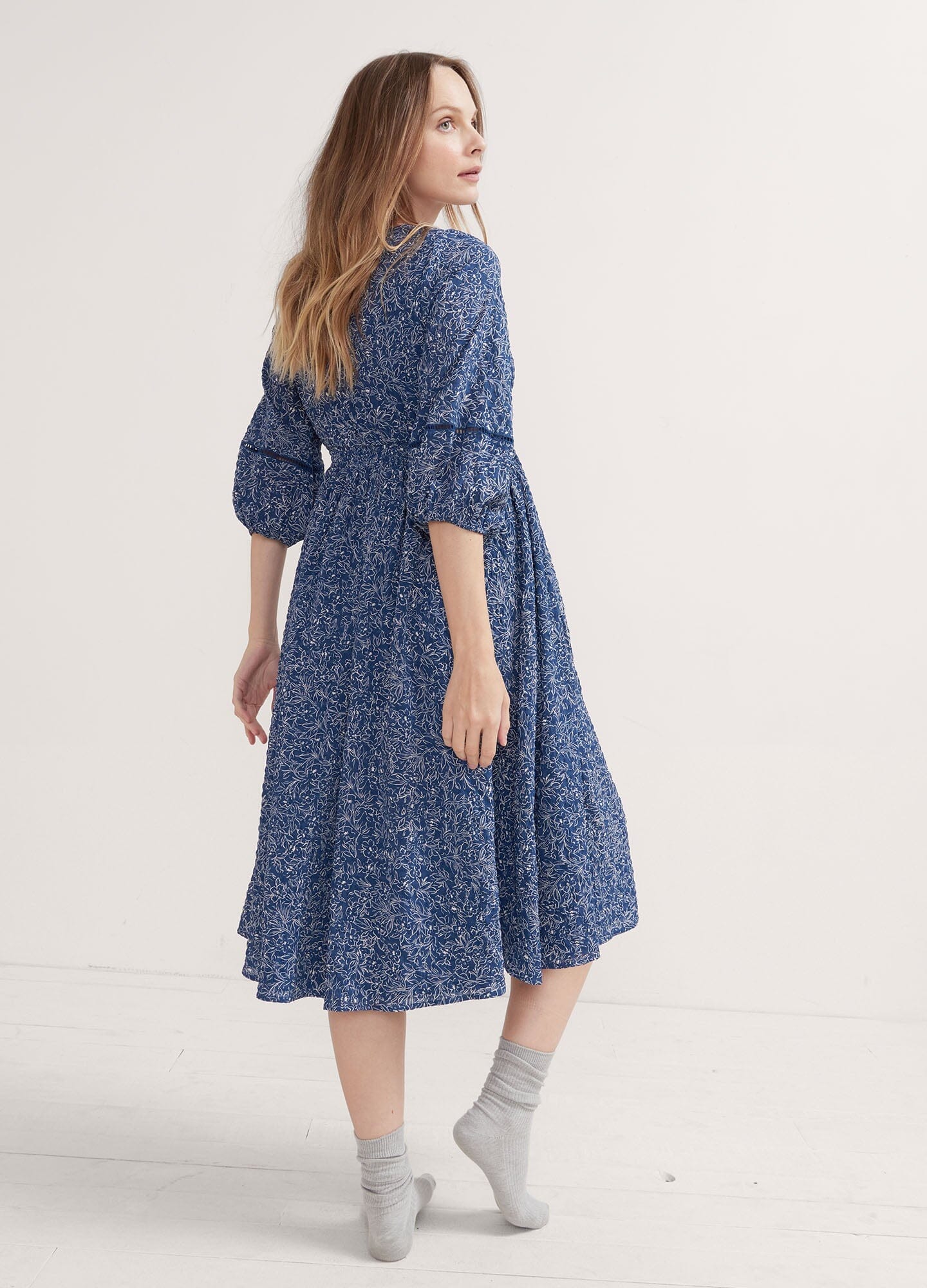 Victoria Dress - Elegant Floral Summer Dress for Women | Perfect for Beach, Wedding & Party Occasions
