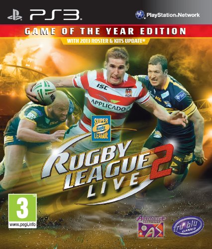 PS3 Rugby Live 2 Game of the Year Edition - Authentic Rugby Simulation for Sports Fans | Perfect for Game Nights & Sports Parties