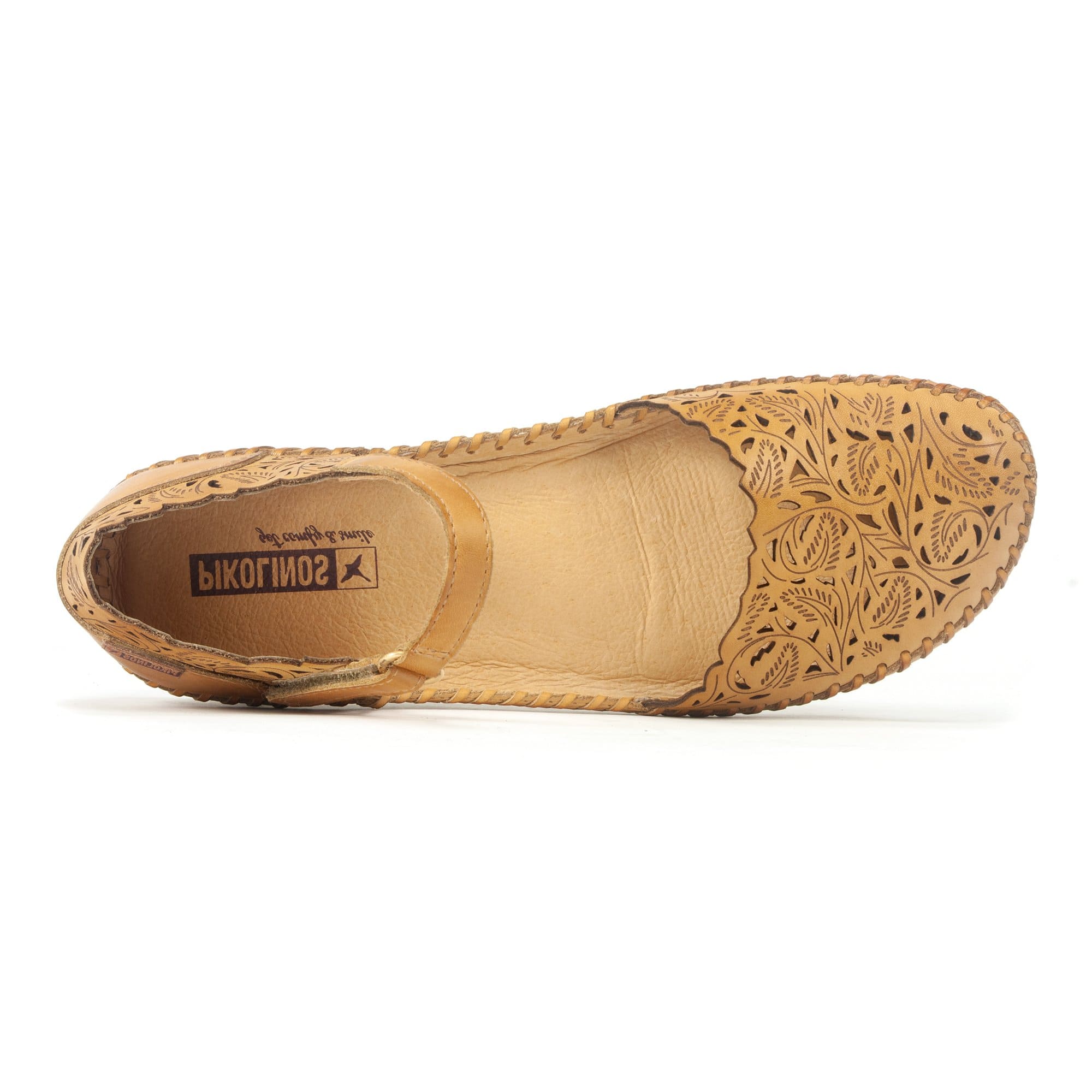 Pikolinos 655 0906 Women's Comfortable Leather Loafers - Stylish Casual Slip-On Shoes for Work, Travel & Everyday Wear