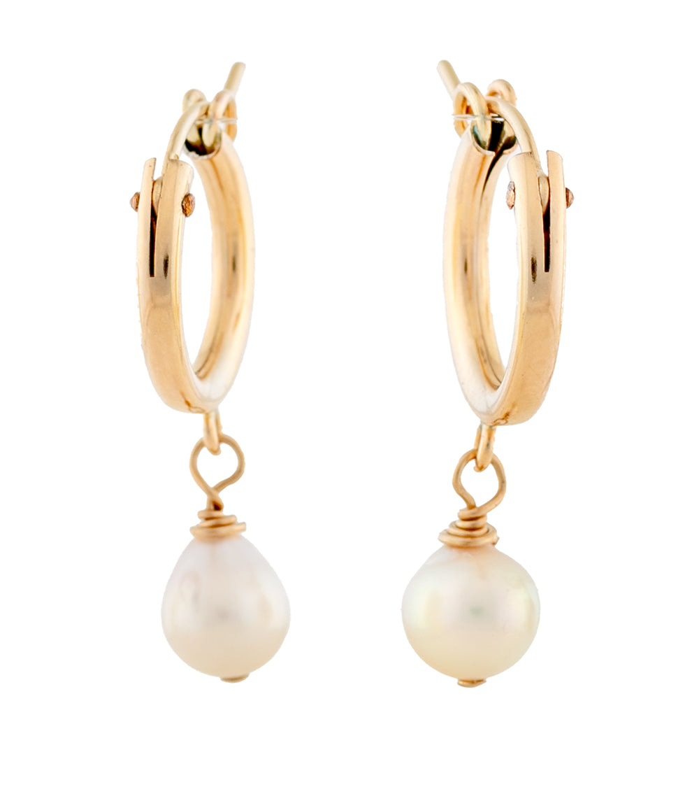 Galit GAL41634C Genuine Pearl Earrings for Women – Elegant Stud Earrings for Weddings, Parties & Special Occasions