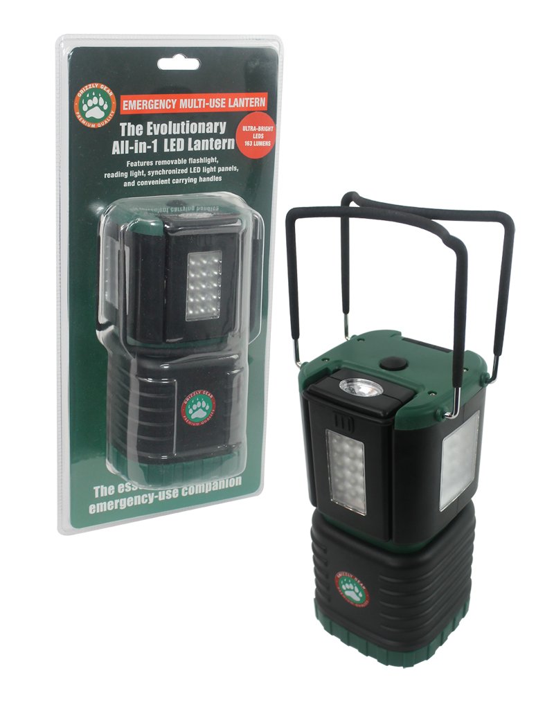 Emergency Lantern - All-in-One Multi-Use LED Camping Lantern with Flashlight, Reading Light & Power Bank | Perfect for Outdoor Adventures, Power Outages & Emergency Preparedness