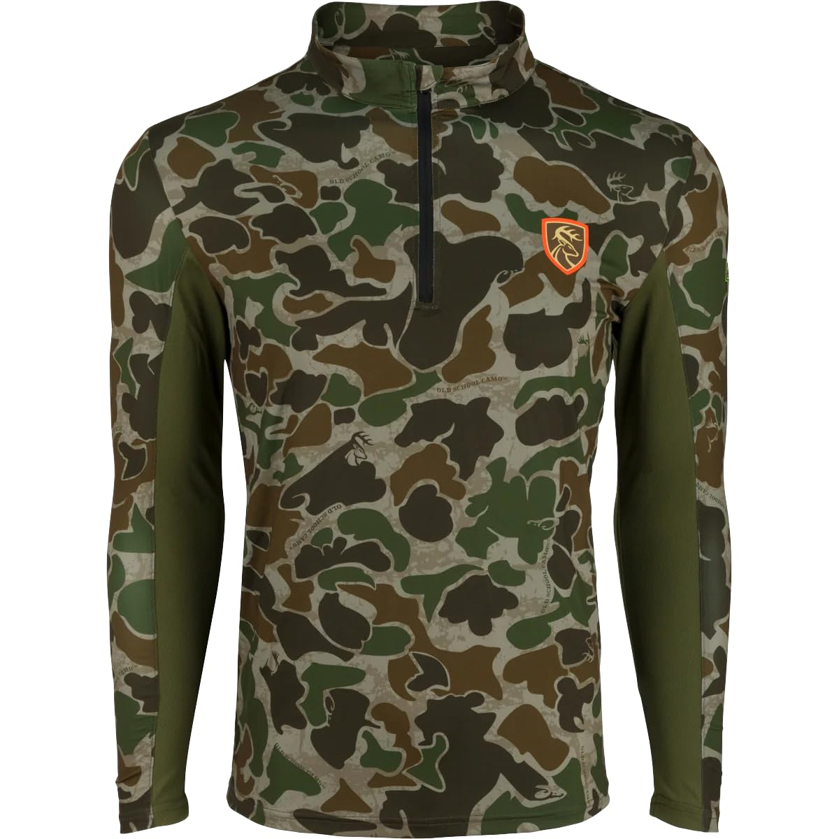 Drake Waterfowl Men's Performance 1/4 Zip Agion Active XL Long Sleeve Hunting Pullover - Lightweight Moisture-Wicking Quarter-Zip for Outdoor Hunting, Hiking & Cold Weather Activities