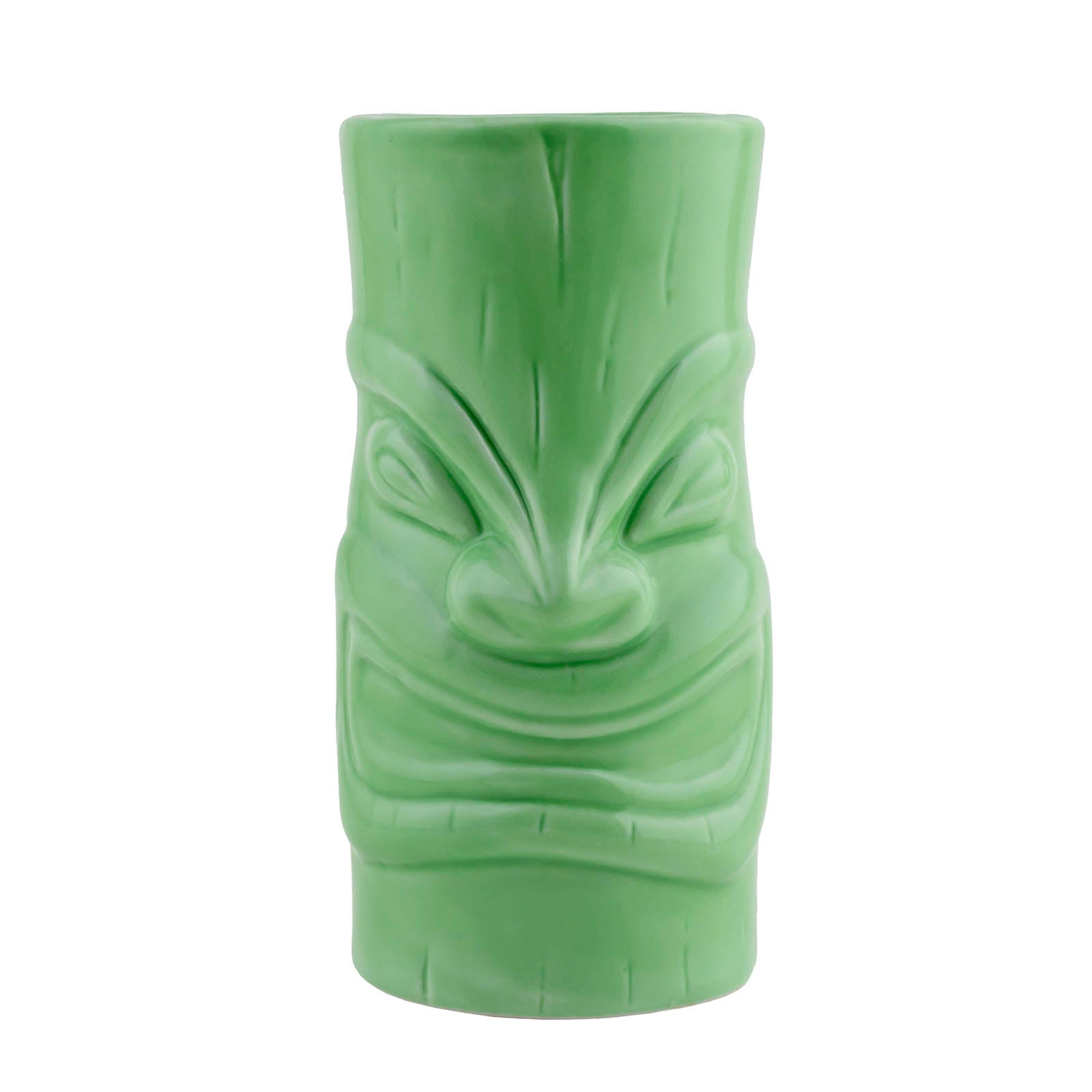 BarConic® 12 oz Tiki Glasses - Tropical Themed Cocktail Cups for Tiki Bar, Hawaiian Luau Party & Summer Beach Drinks - Perfect for Mai Tai, Pina Colada & Exotic Cocktails