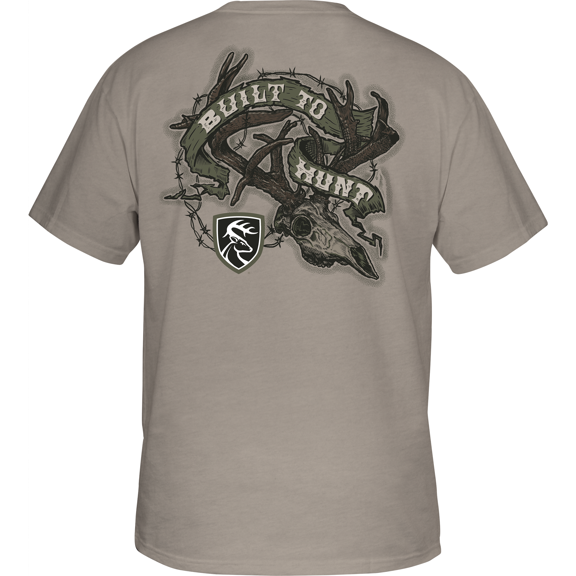 Built To Hunt T-Shirt for Outdoor Enthusiasts - Durable Hunting Shirt for Men - Perfect for Hunting, Camping, and Outdoor Adventures